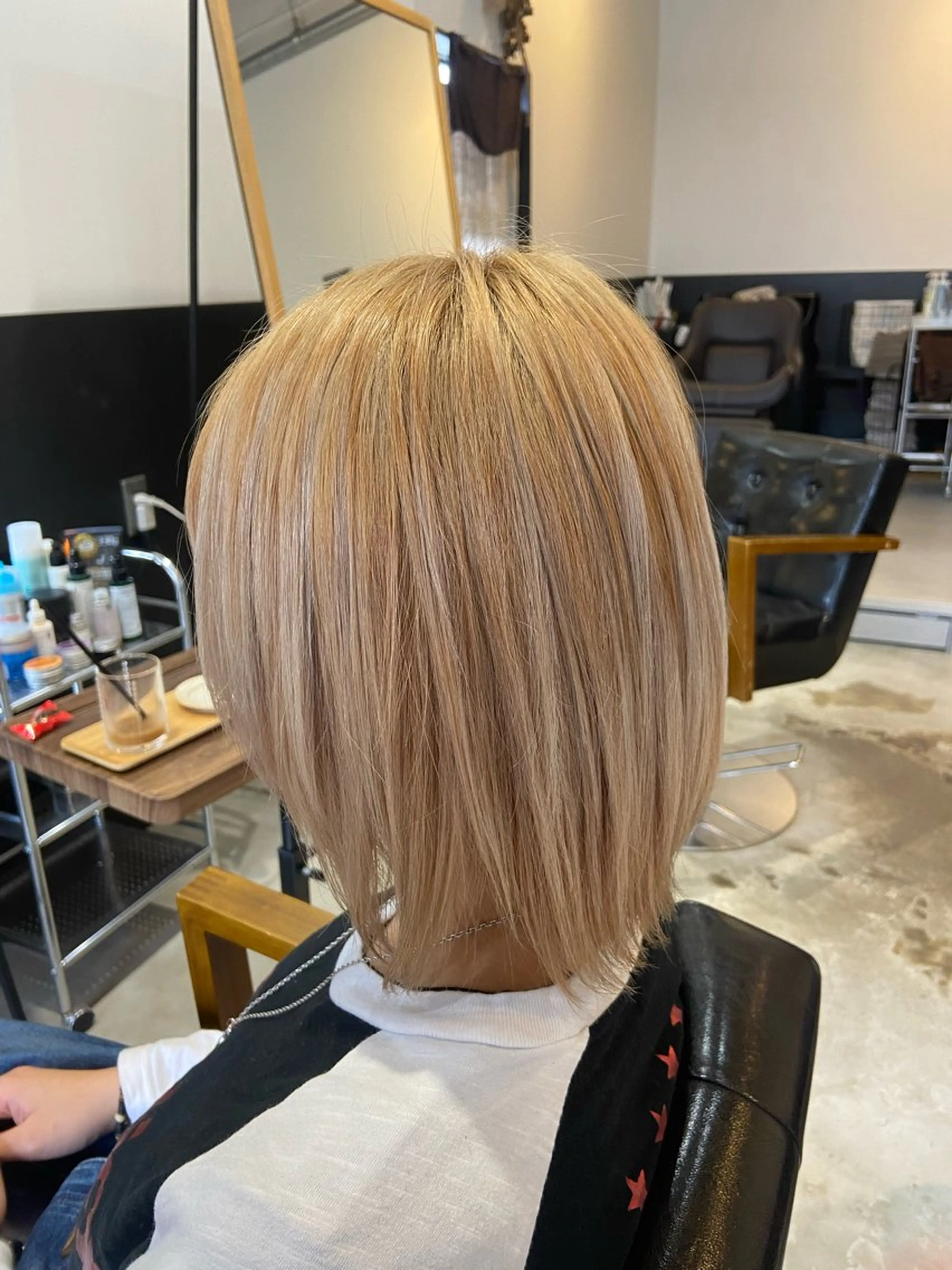 ミディアム 💫縮毛矯正/ カット💫徳永あい子のヘアスタイル