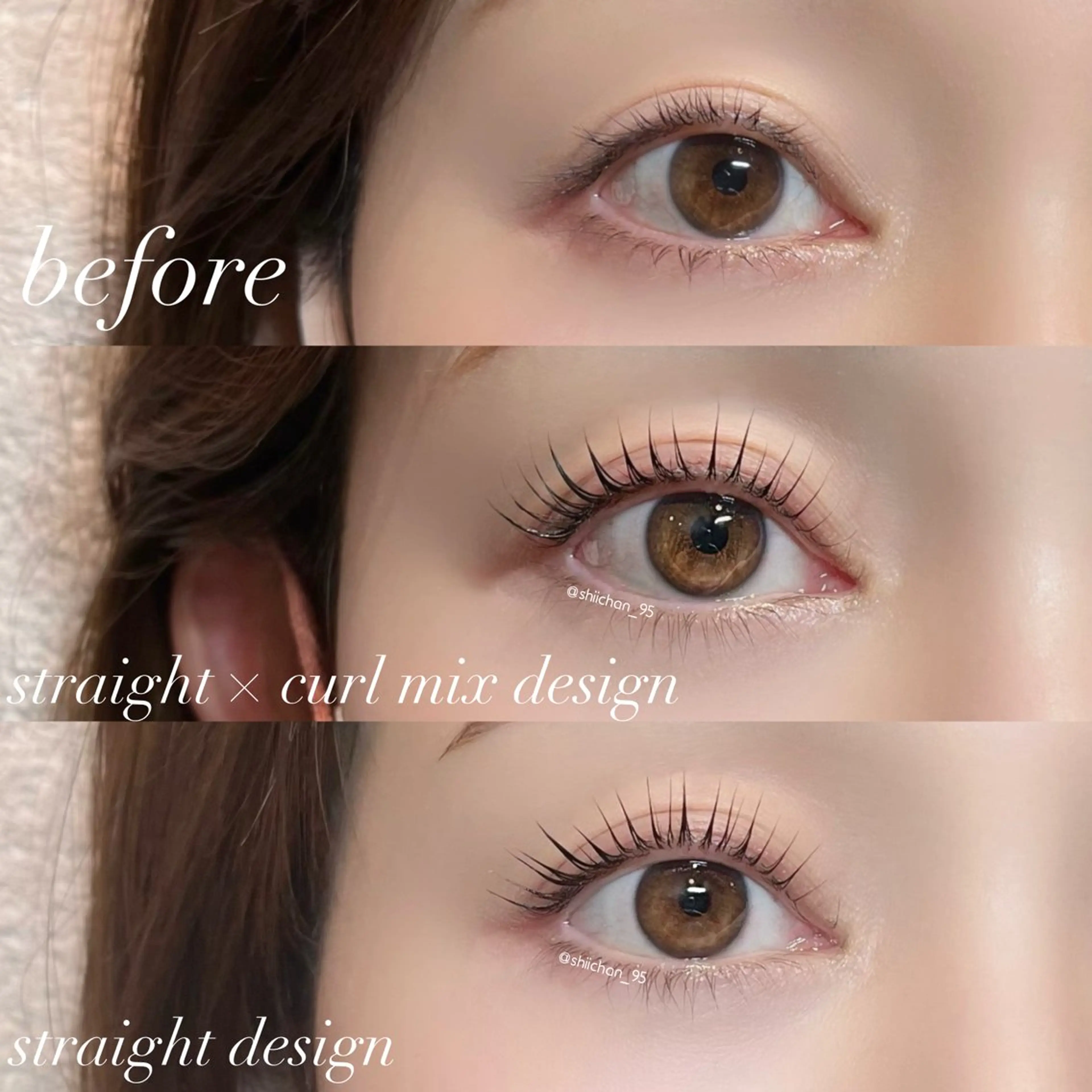 マツエク・マツパ マツパ 梅田アンドヘルシー/ パーマ/SHIORIのマツエク・マツパデザイン