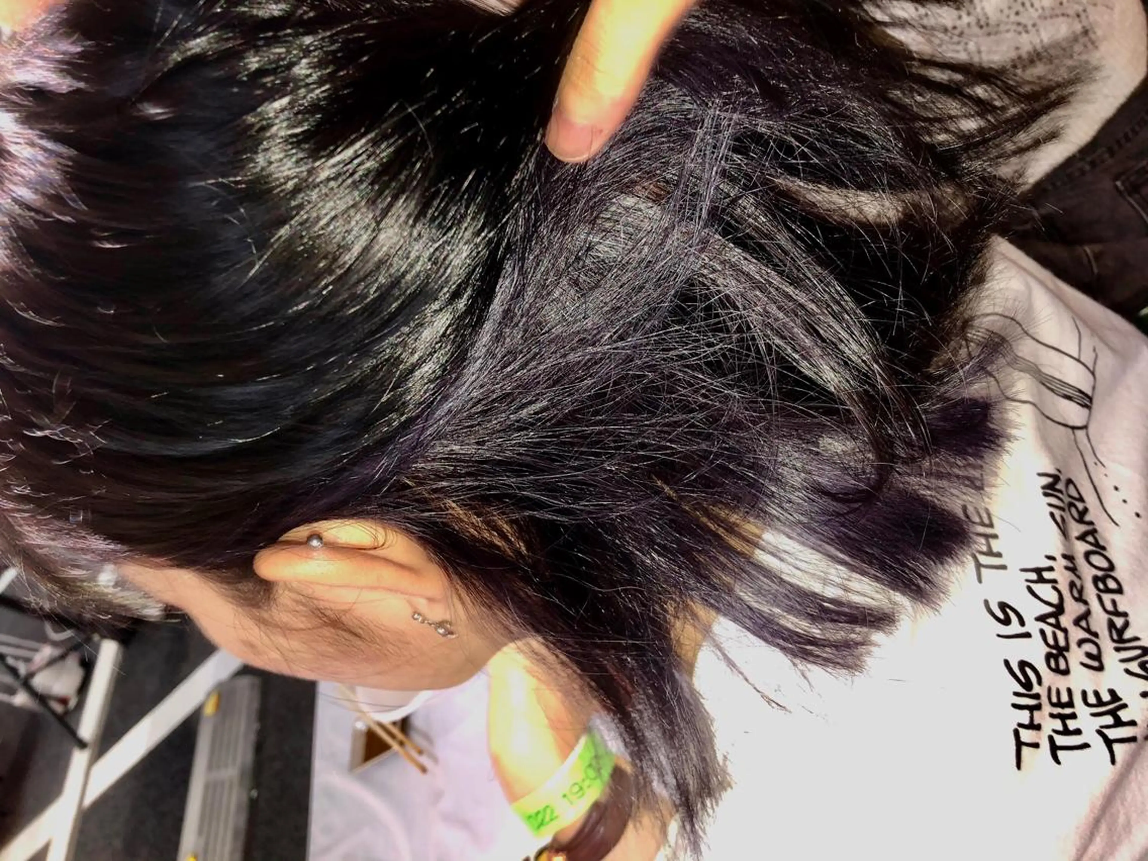 ミディアム 日永 莉古のヘアスタイル