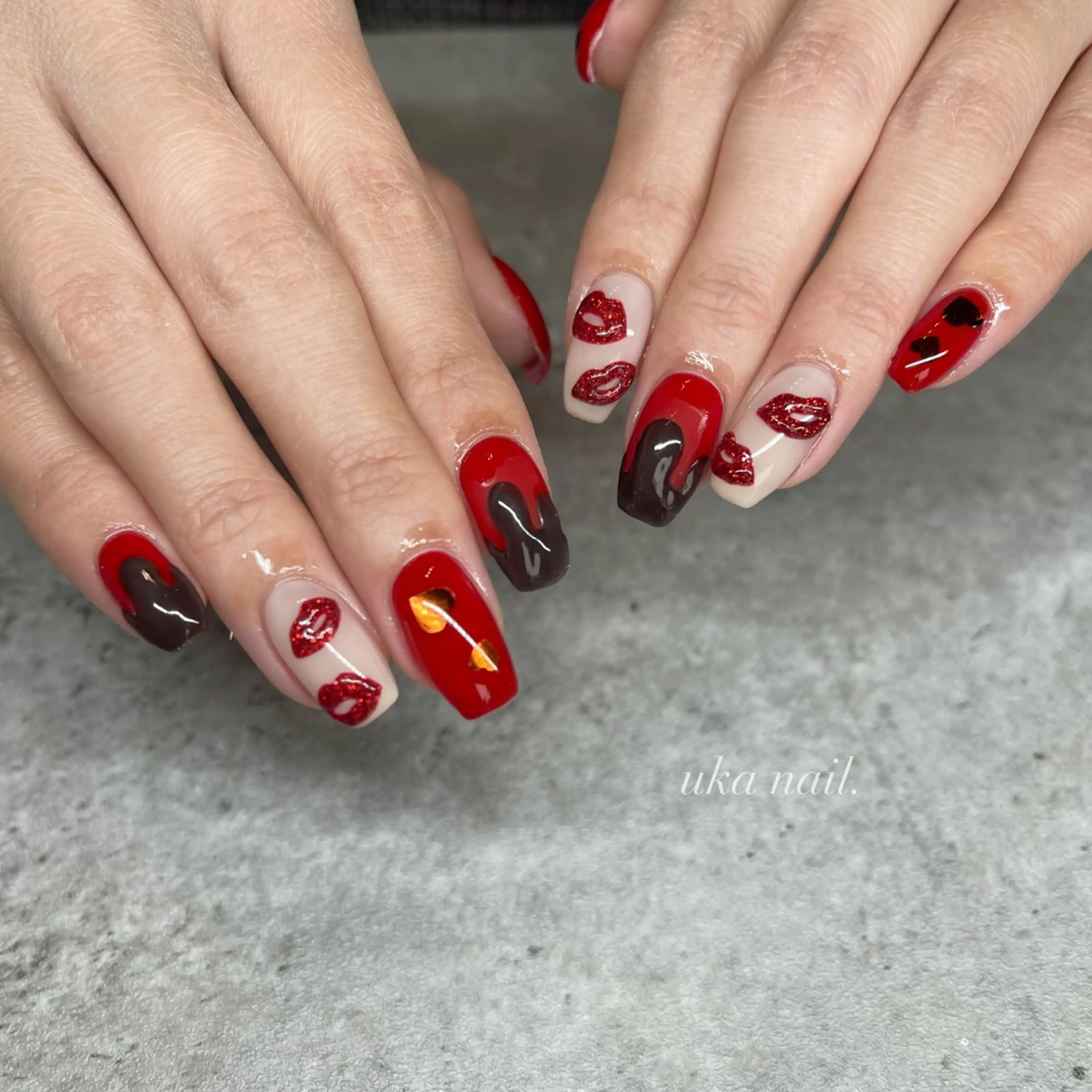 ネイル ハンドネイル uka nailのネイルデザイン