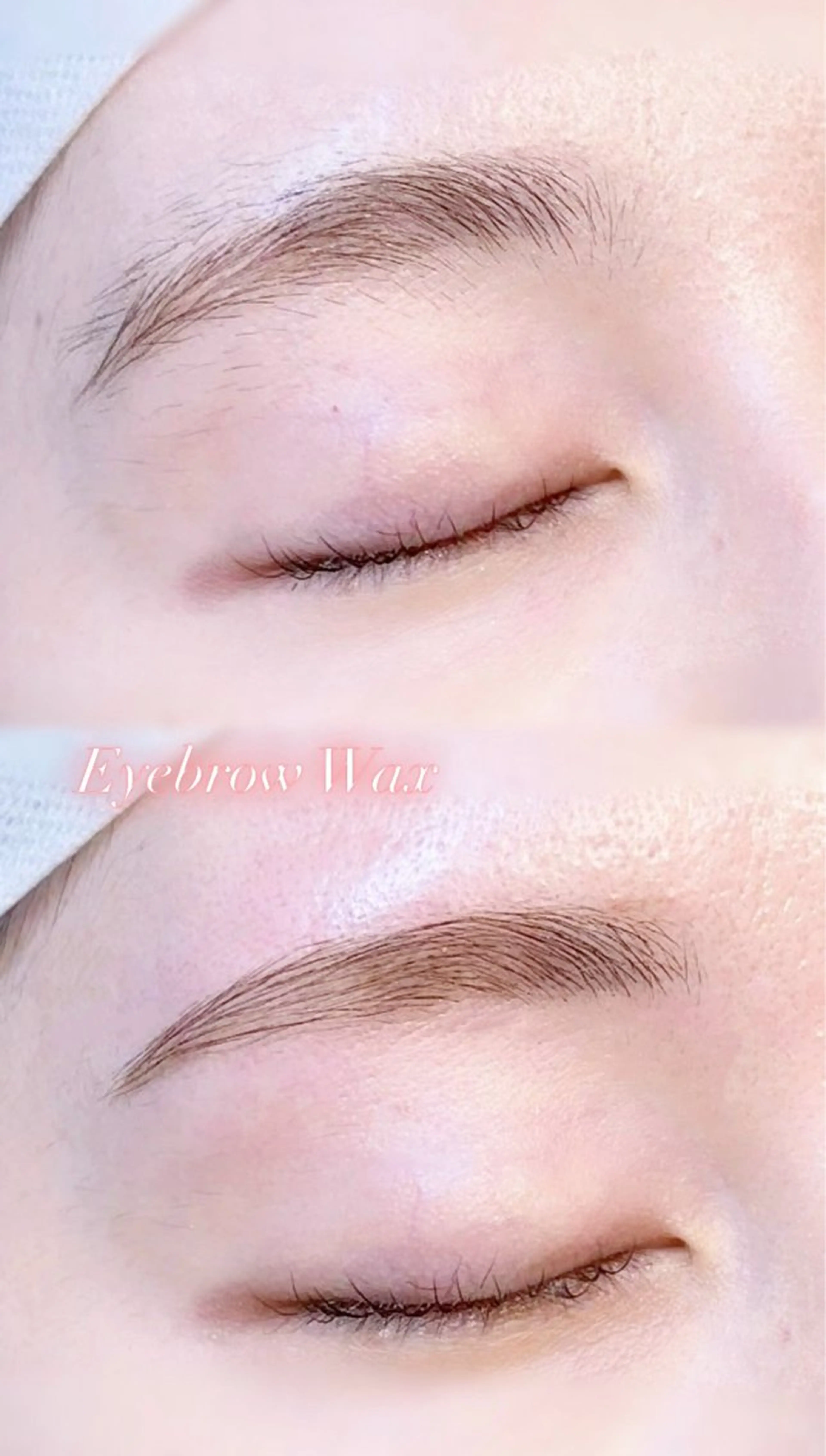 🎀練習モデル🎀アイブロウWAX眉メイク付き🤍の写真