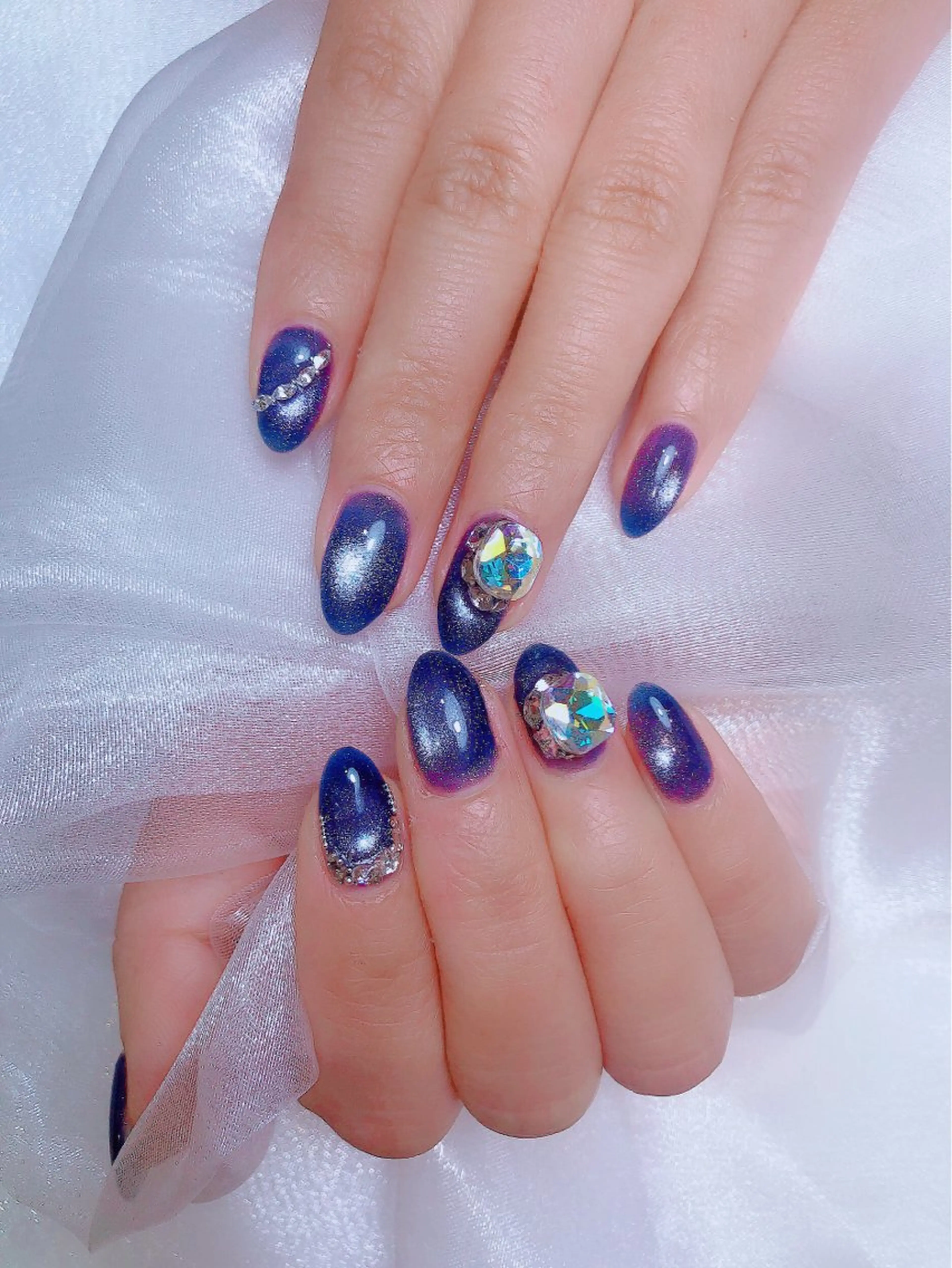 ネイル マグネットネイル SUNNY セイのネイルデザイン