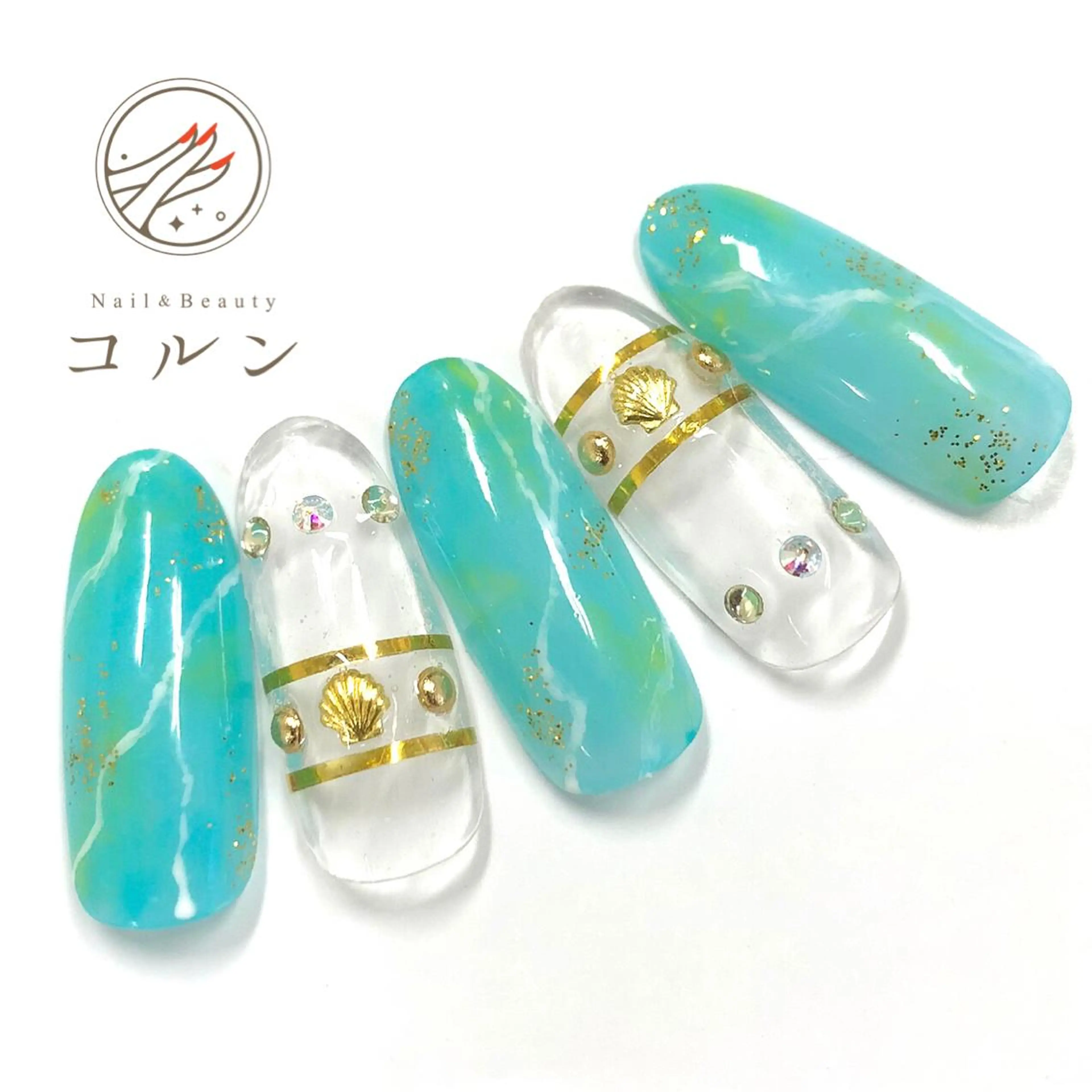ネイル ハンドネイル フットネイル NailBeauty コルンのネイルデザイン