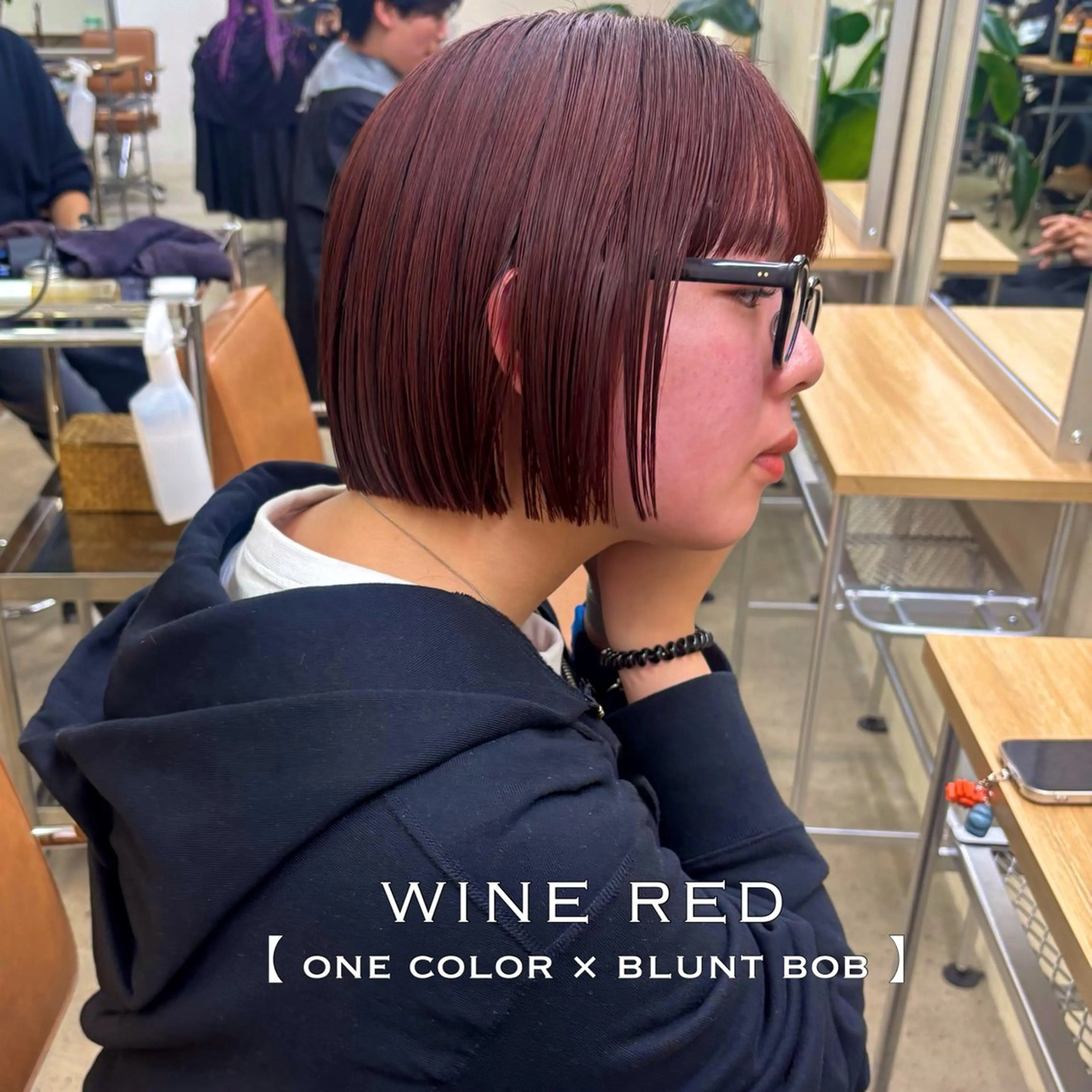 ミディアム カラー カット ヘアカラー ⌇🌹透明感カラー 🌹ᴍᴇɢᴜᴍɪ ⌇のヘアスタイル