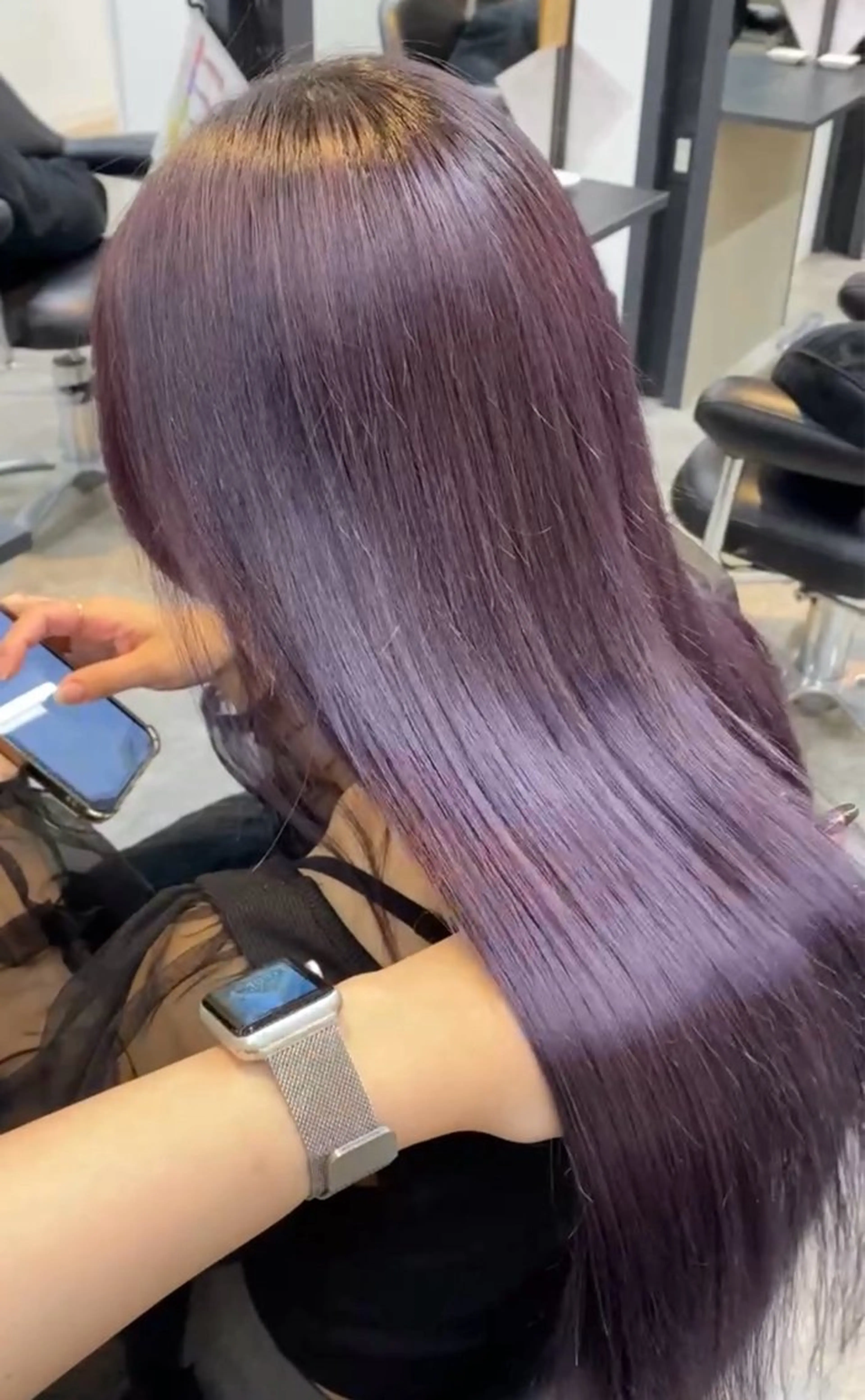 ロング カラー 🪐レイヤー/抜け感 カラー/加野彩果🪐のヘアスタイル