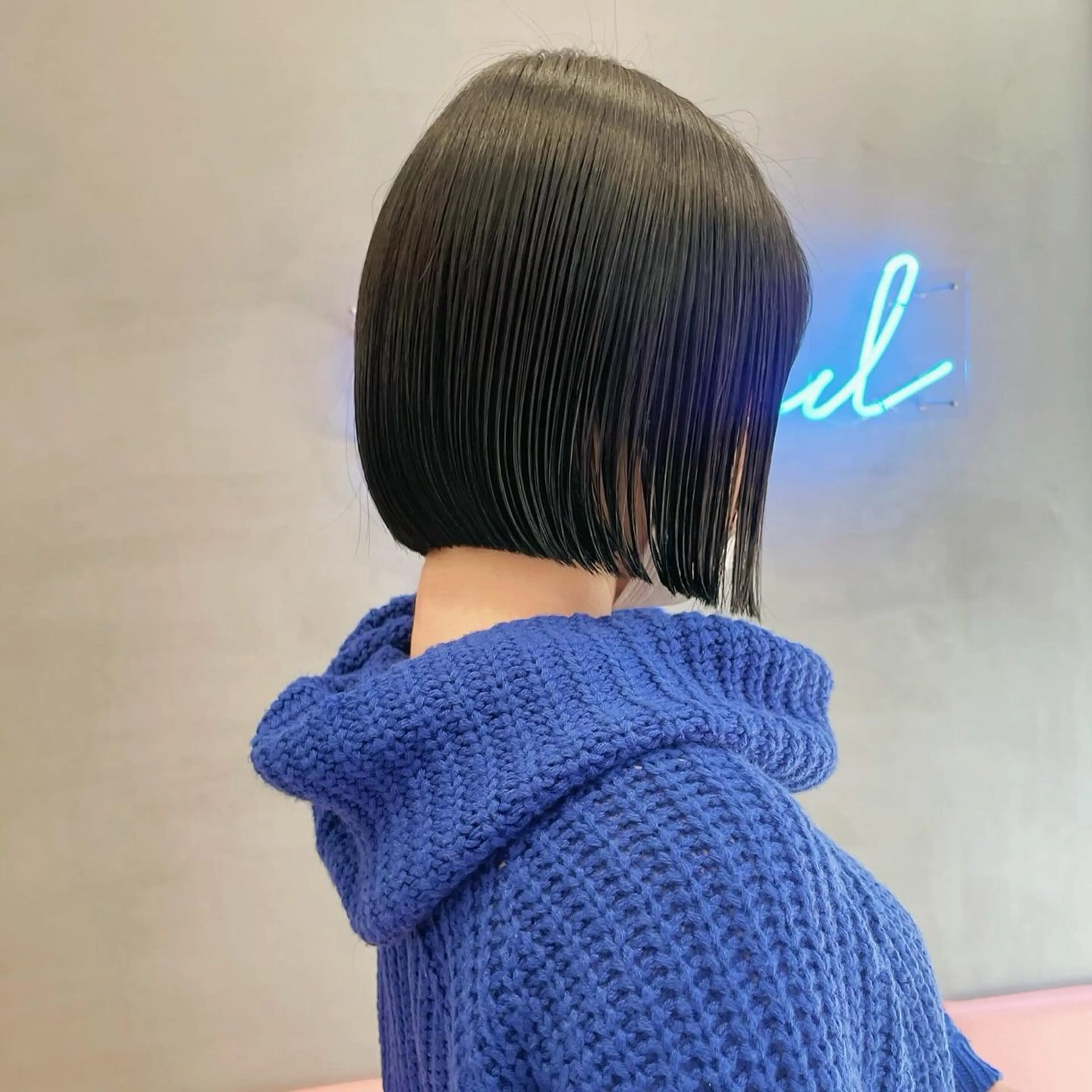 ショート Misaki /ボブ/縮毛矯正のヘアスタイル