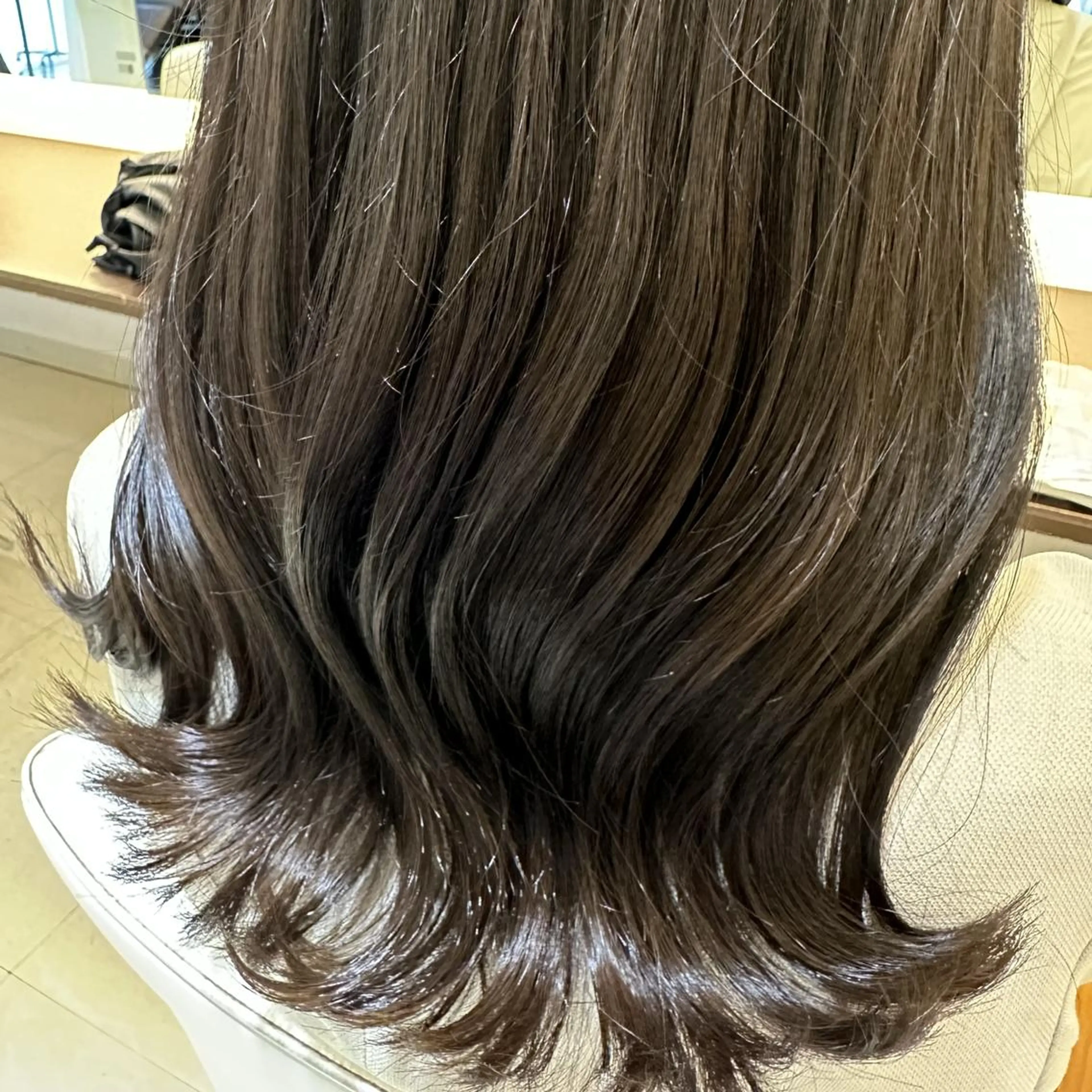 セミロング カラー VanCouncil 札幌本店のヘアスタイル