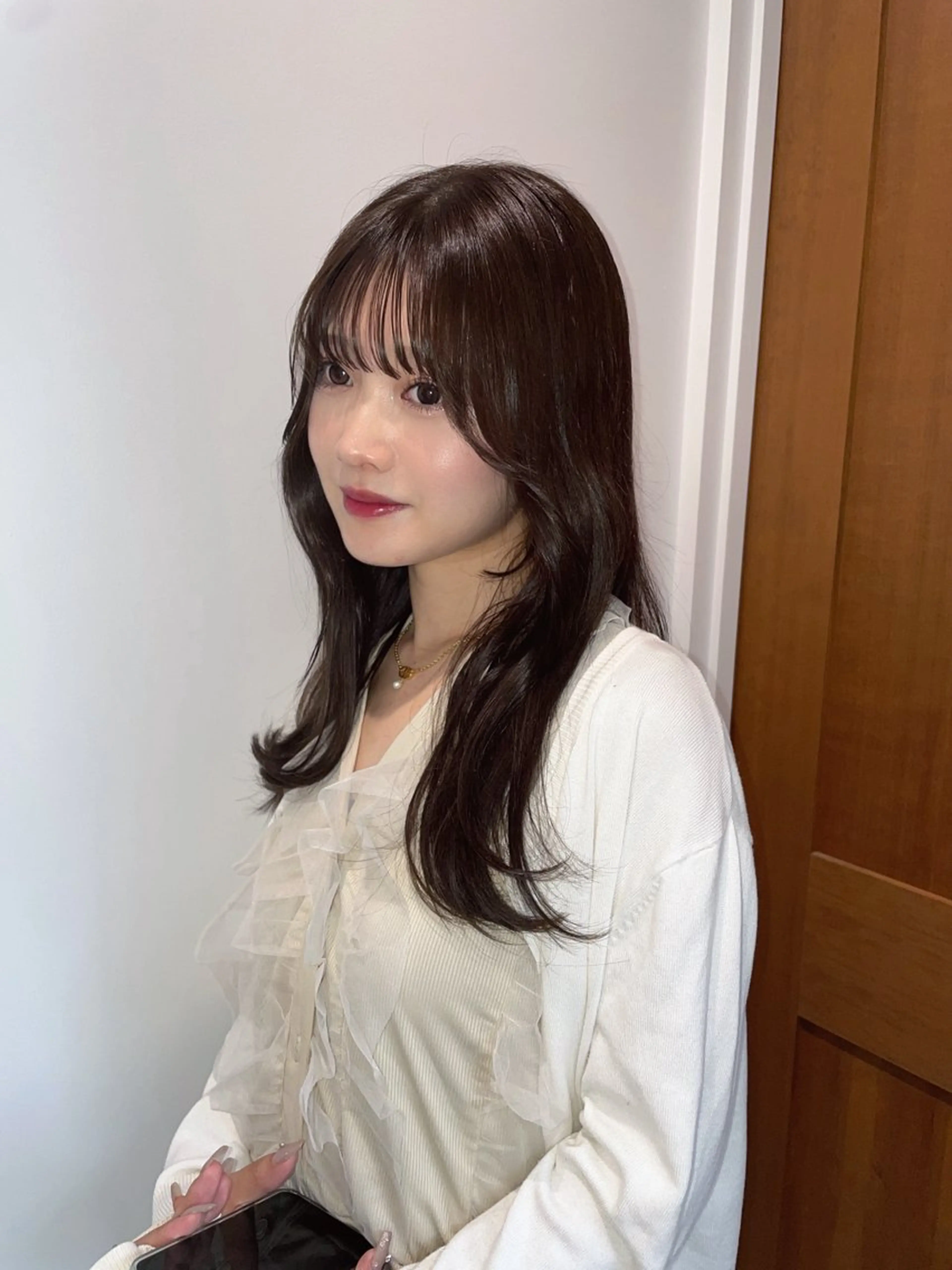 セミロング カラー ♡kyoka /  uyu♡のヘアスタイル