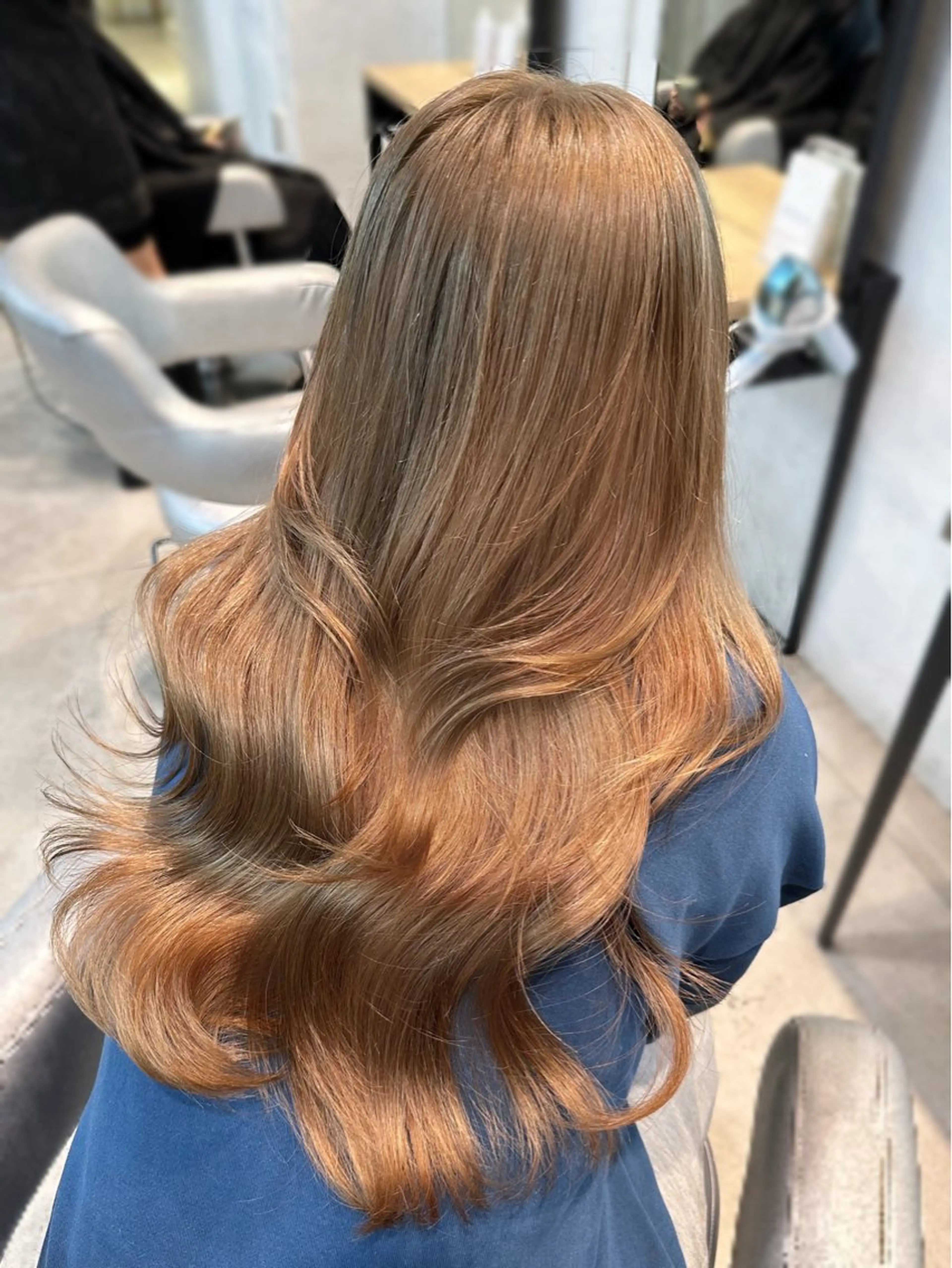 ロング カラー ヘアカラー 韓国ヘアメンズ・レデ ィース特化ミクのヘアスタイル