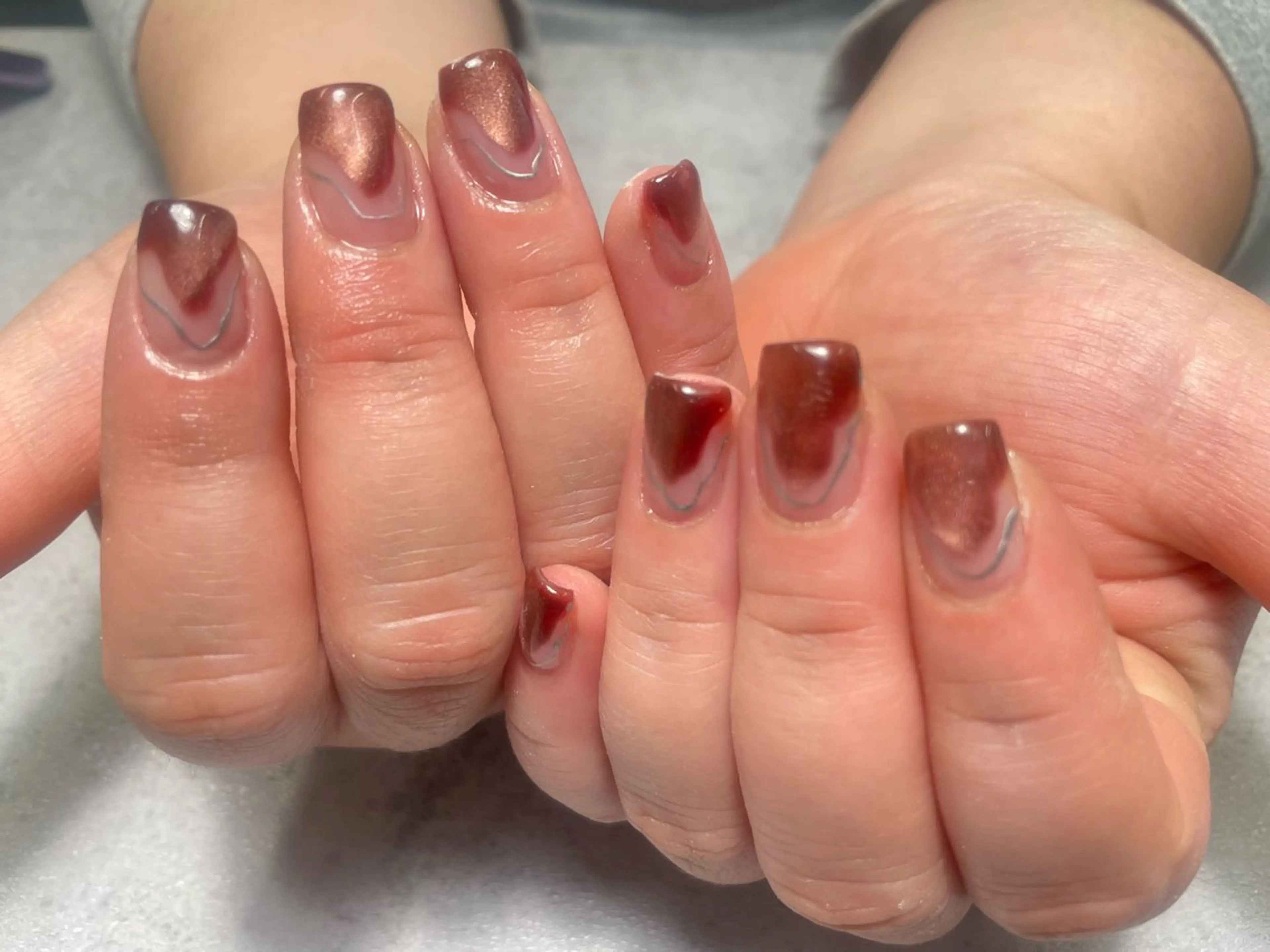 ネイル ニュアンスネイル k+1💅nail salon所属・k+1 nail salonのネイルデザイン