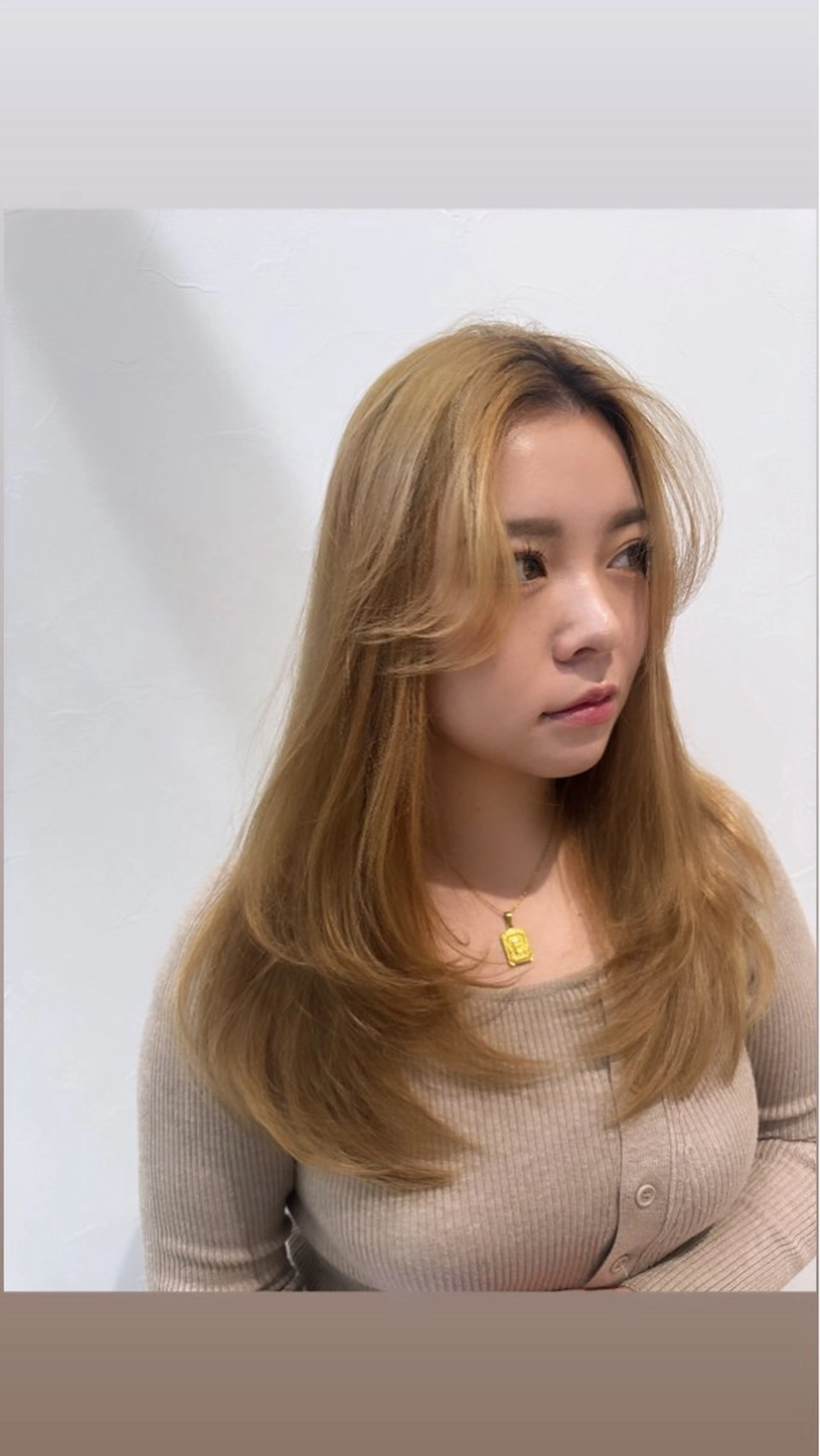 ロング レイヤーカット カット 髪質改善×艶カラー Haruのヘアスタイル