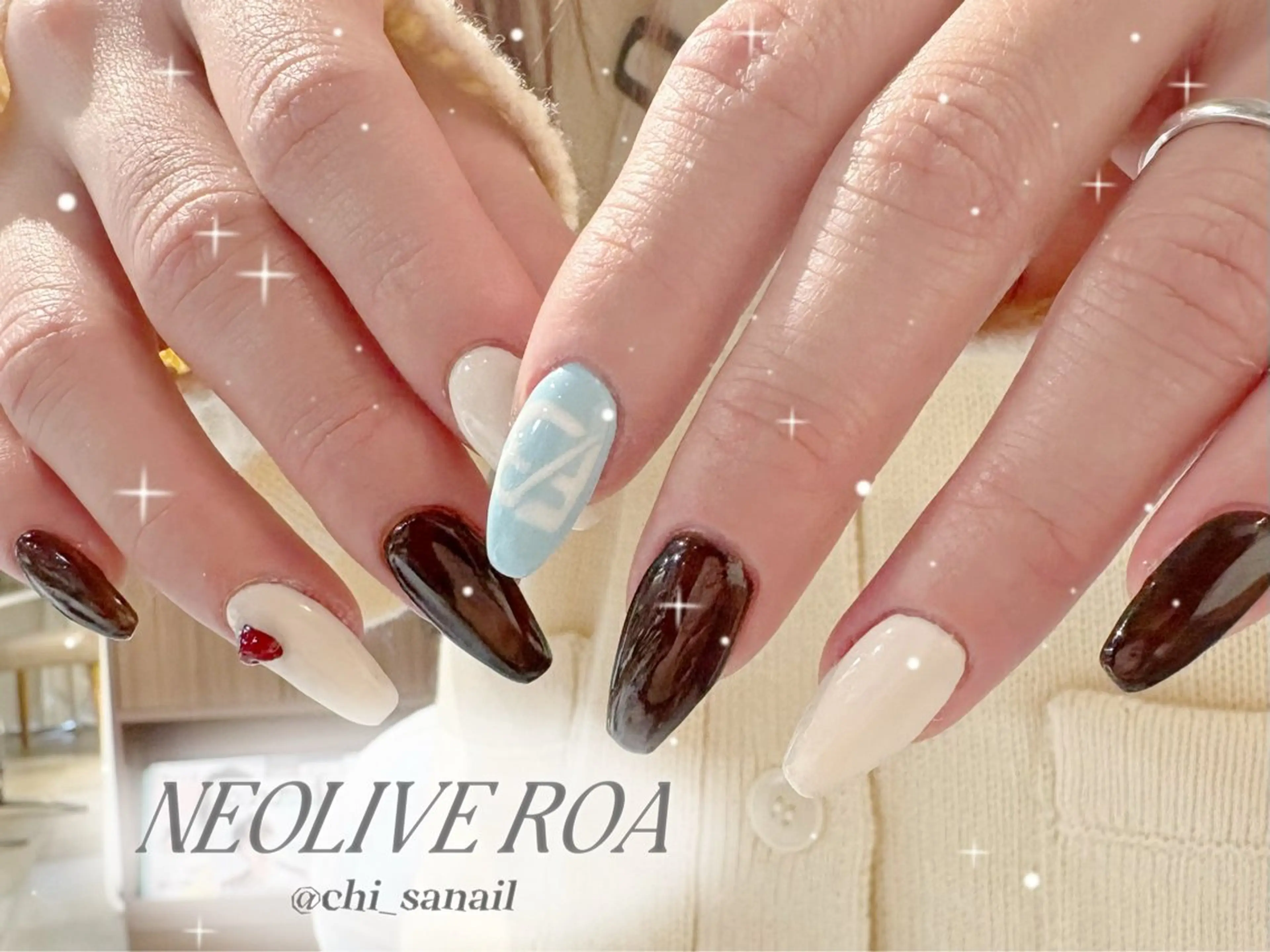 ネイル ハンドネイル 【ROA】 Chisakiのネイルデザイン