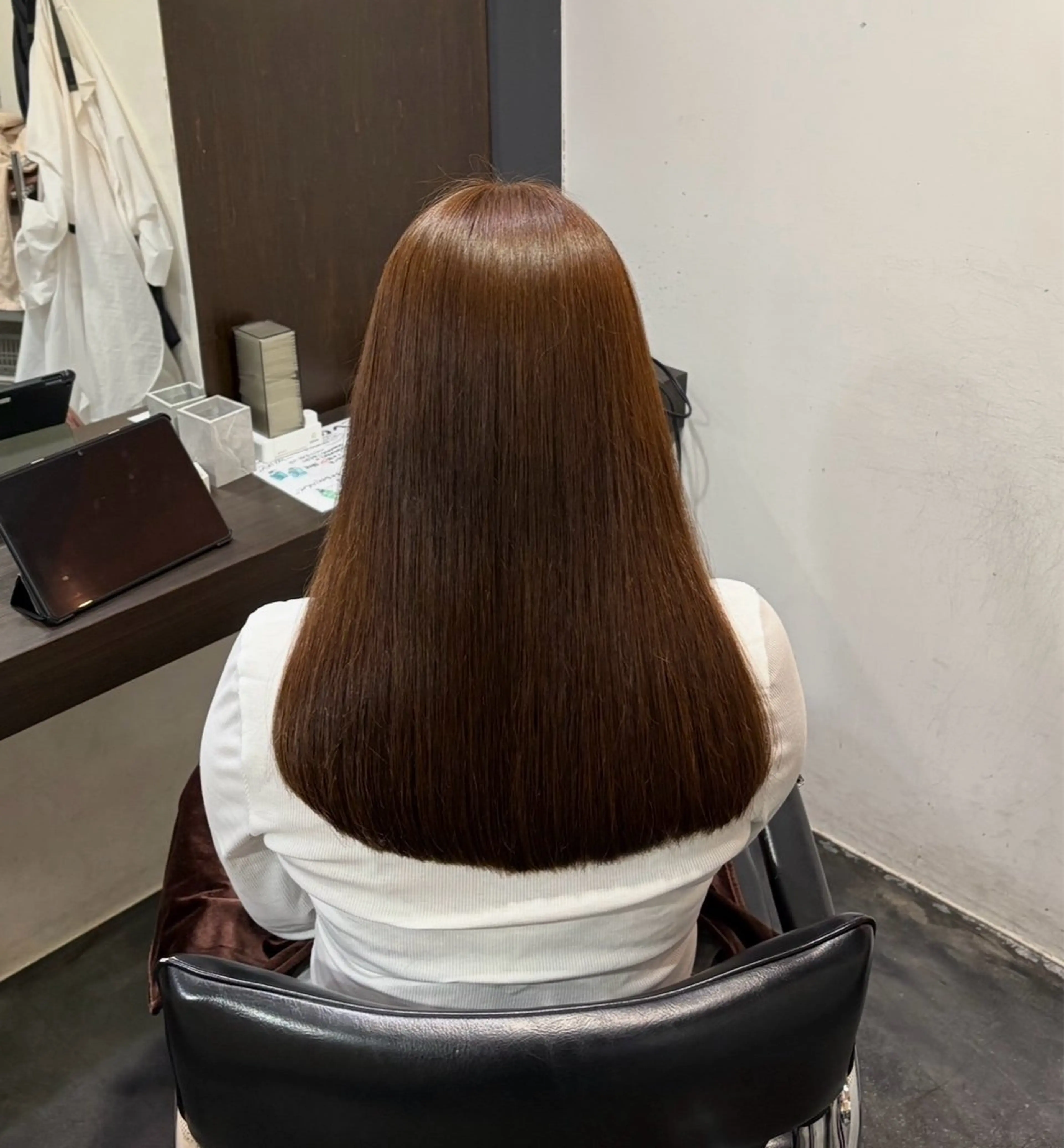 カラー 瀬田/韓国レイヤー/ トレンドヘア石田亜弥のヘアスタイル