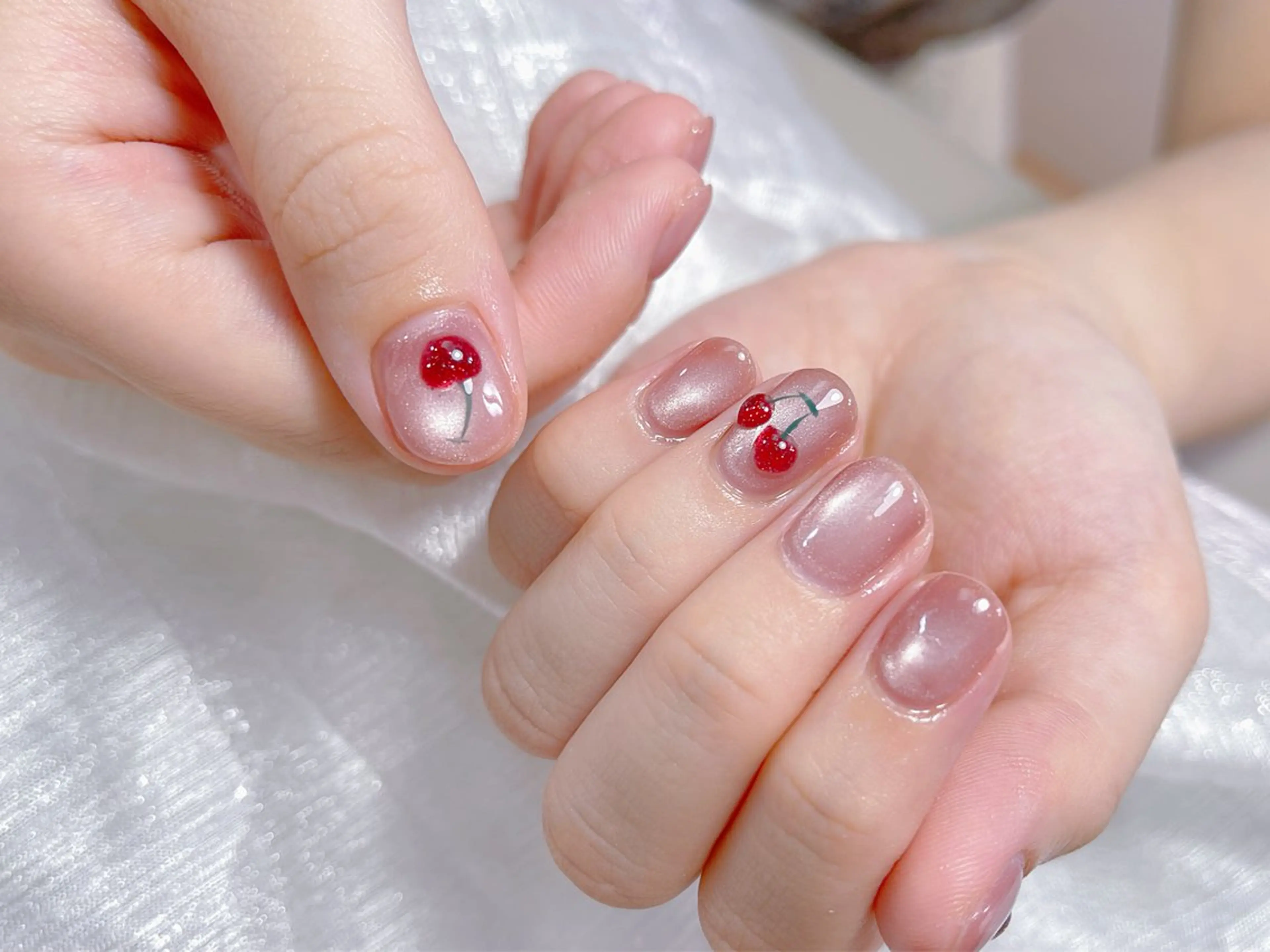 ネイル ハンドネイル 🎀ネイルサロン エクラYUI🎀のネイルデザイン