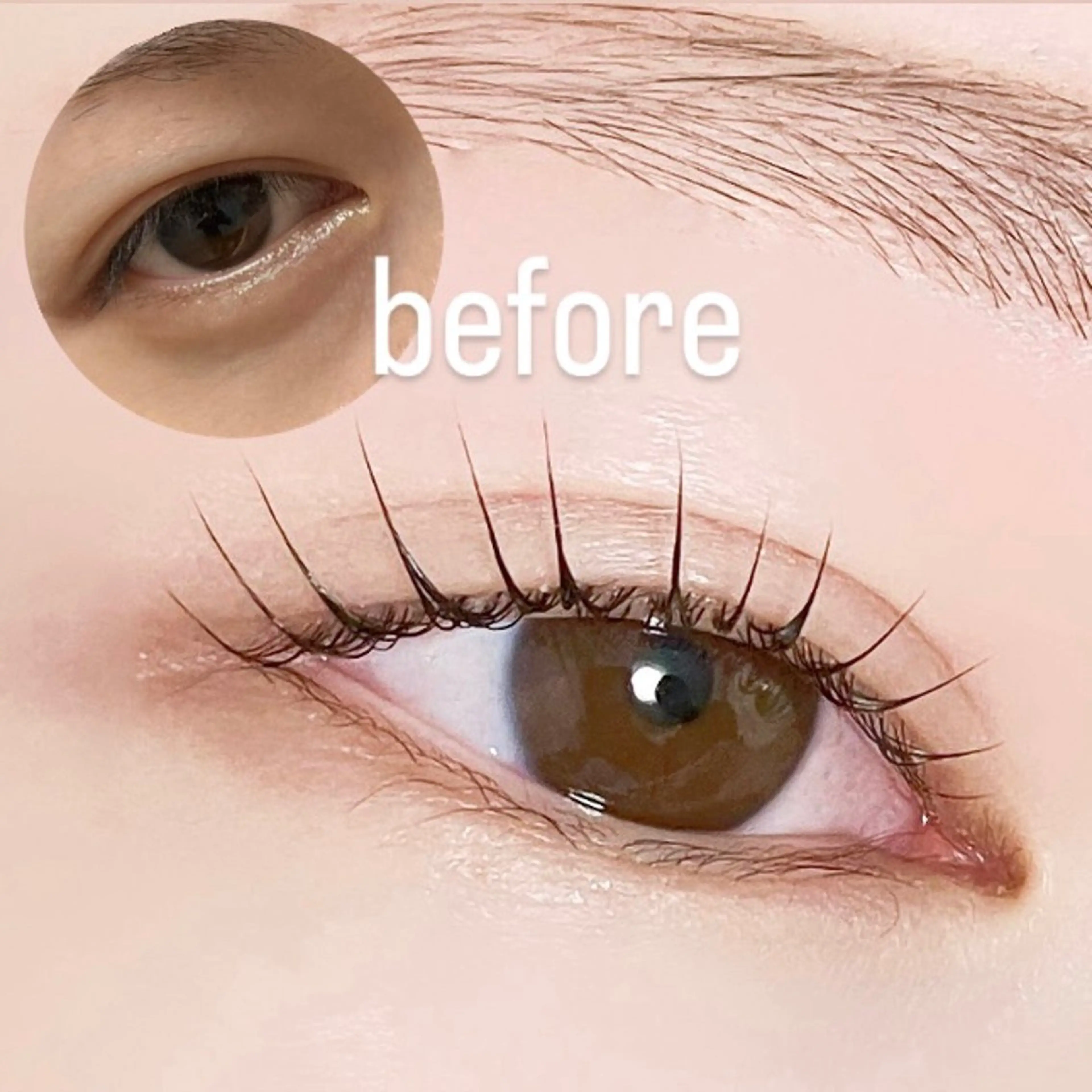 マツエク・マツパ 束感まつ毛 パリジェンヌラッシュリフト まつげパーマ 一重×まつ毛パーマ ALPHAbyORIKA所属・束感まつげ｜ユキ 高評価｜堀江のマツエク・マツパデザイン