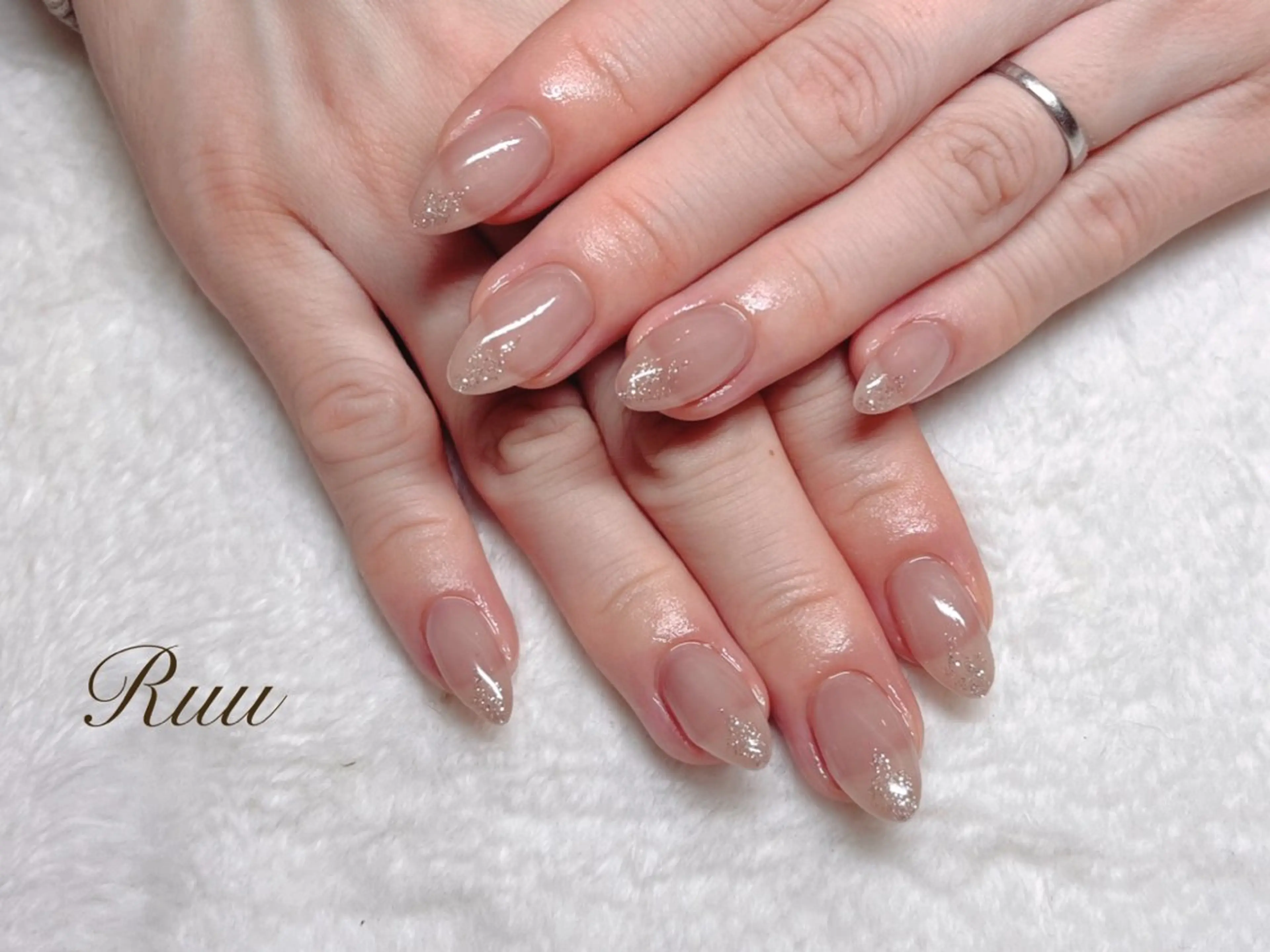 ネイル アートネイル フットネイル フレンチネイル キラキラネイル 韓国ネイル Nail salon Ruuのネイルデザイン