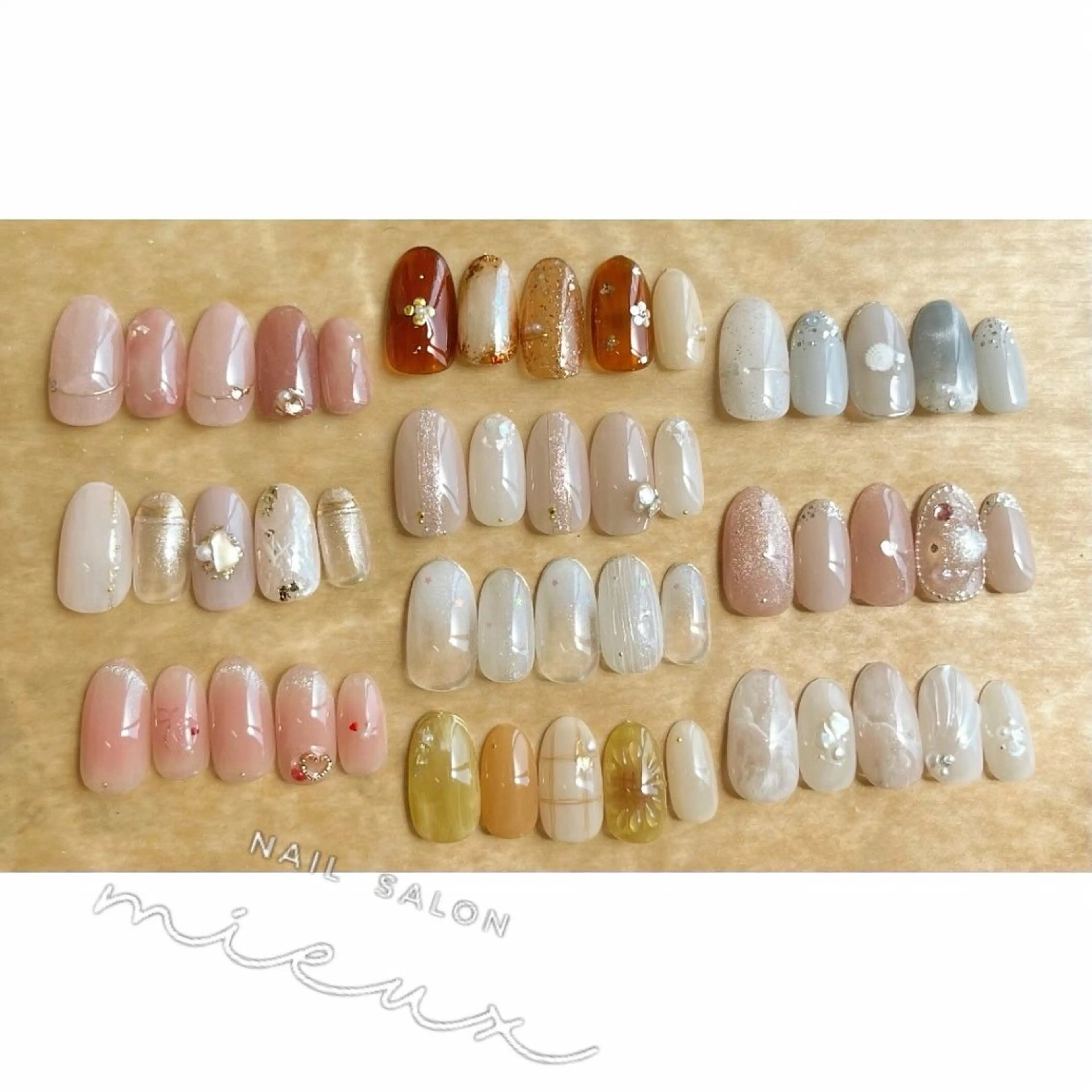 ネイル ハンドネイル nailsalon mieuxのネイルデザイン