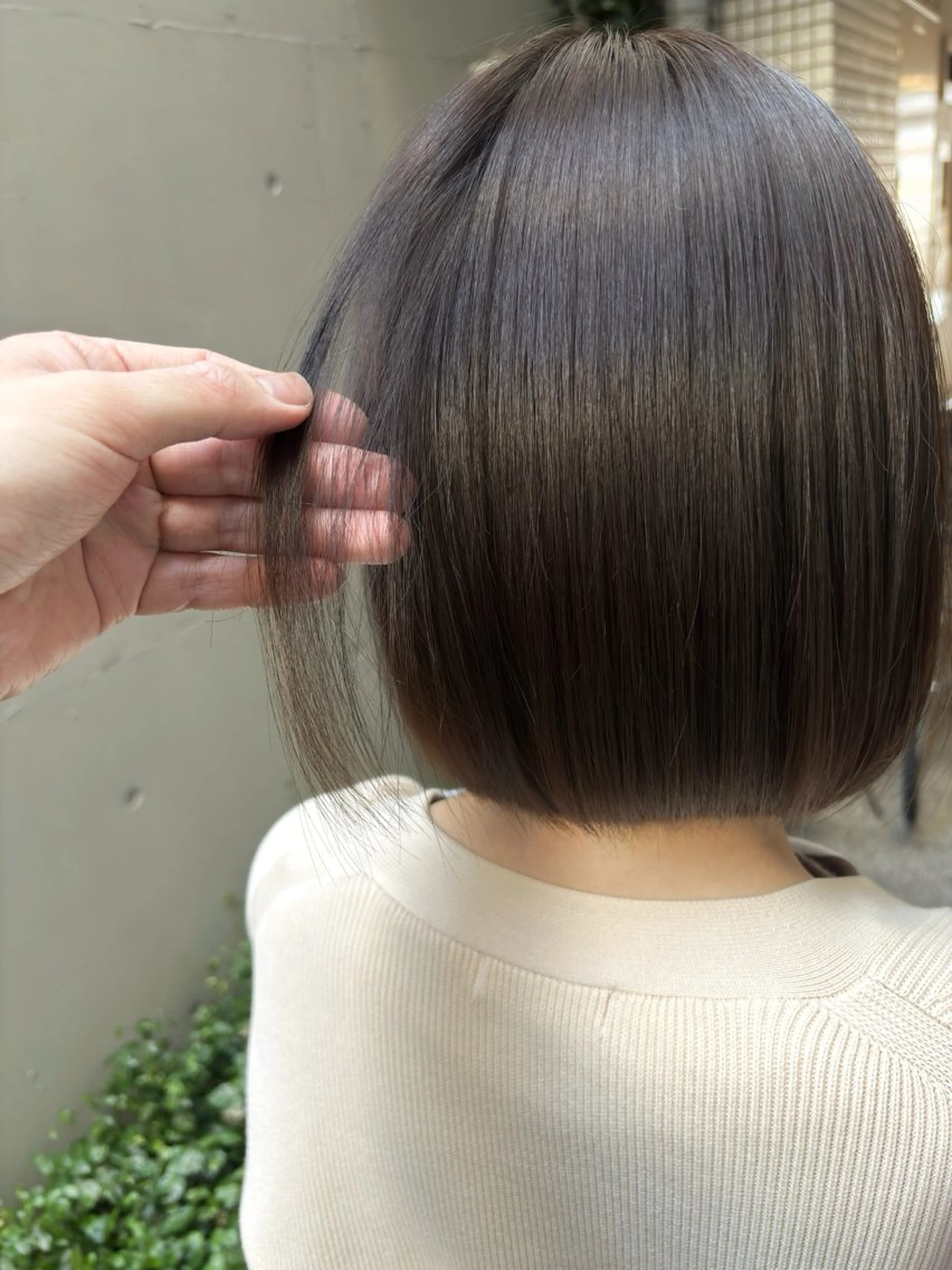 ミディアム カラー Large 都筑雅人のヘアスタイル