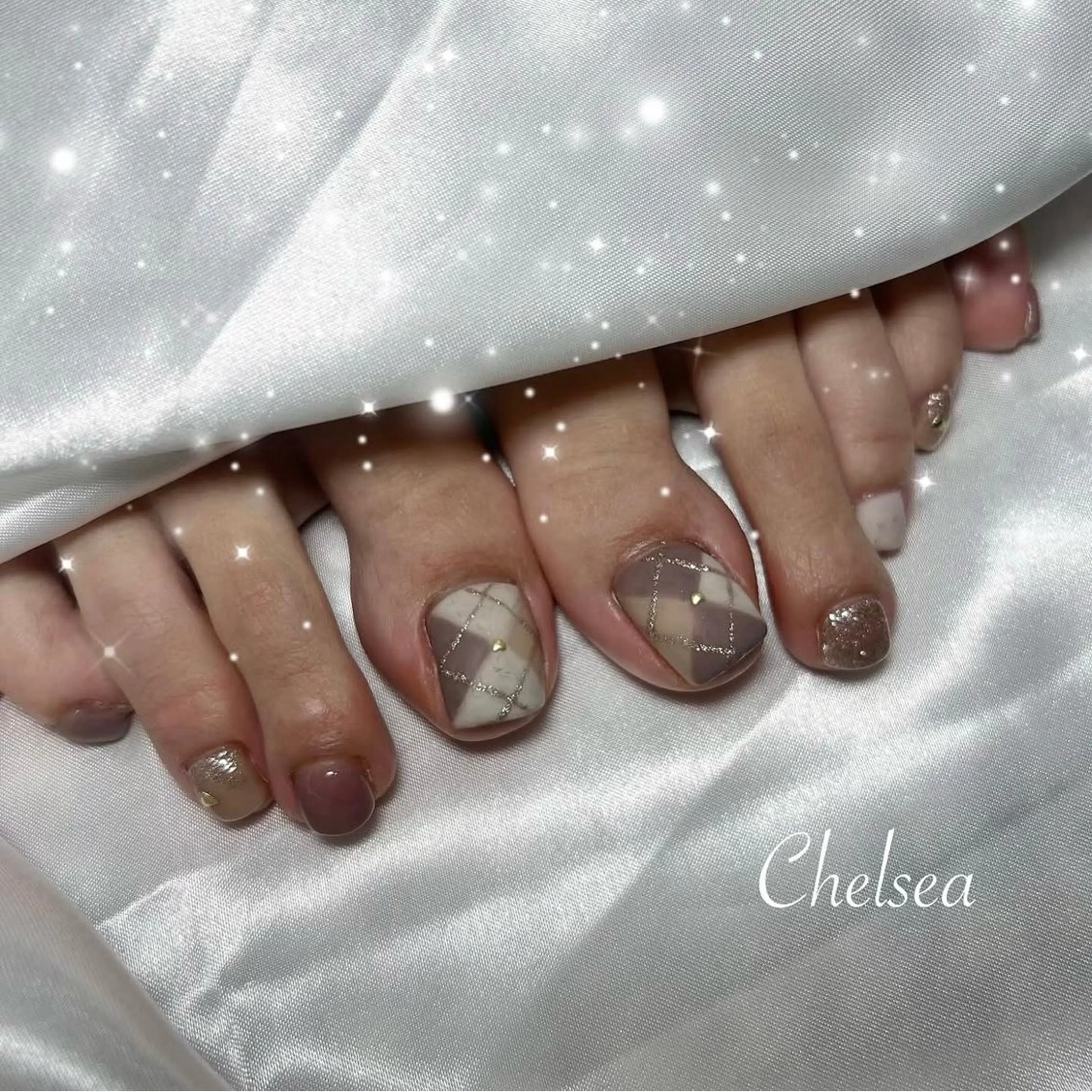 ネイル フットネイル Nailsalon Chelseaのネイルデザイン