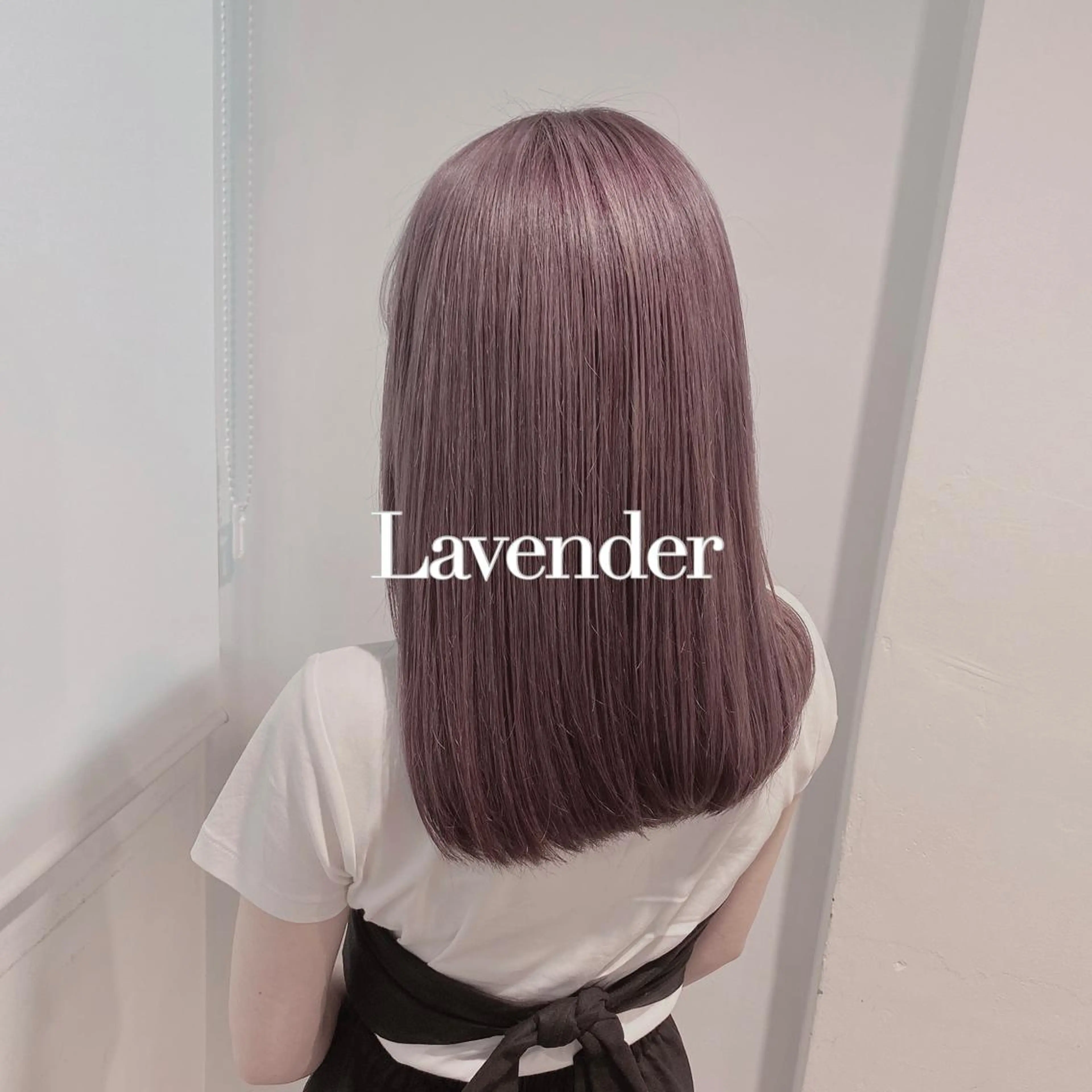 セミロング カラー ヘアアレンジ ベージュカラー 透明感カラー ラベンダーカラー ラベンダーベージュ ピンクカラー ヘアカラー トリートメント ヘッドスパ ヘアセット 𓏸レイヤー髪質改善 透けカラーカノン🫧のヘアスタイル