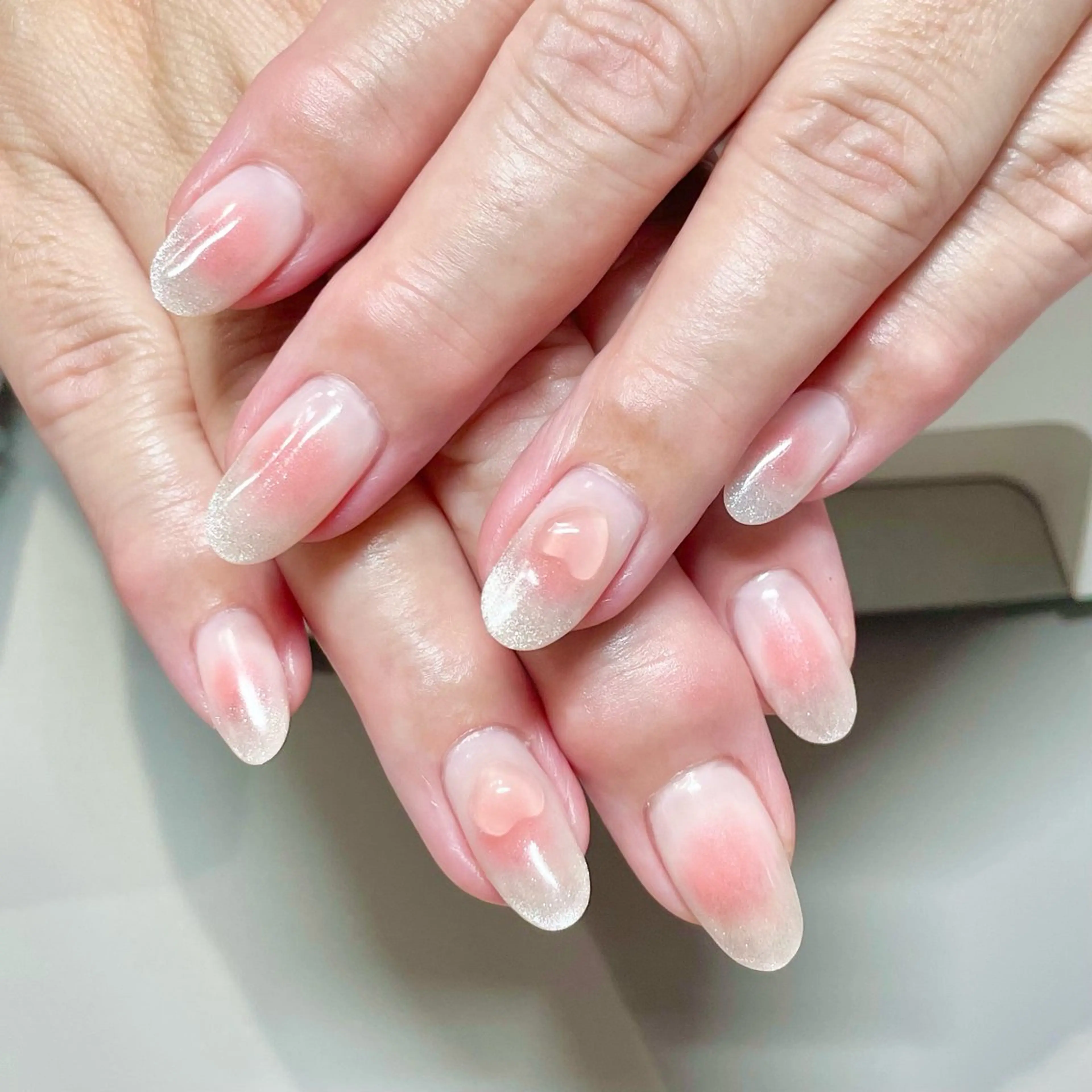 ネイル チークネイル マグネットネイル Nail Salon Y.のネイルデザイン