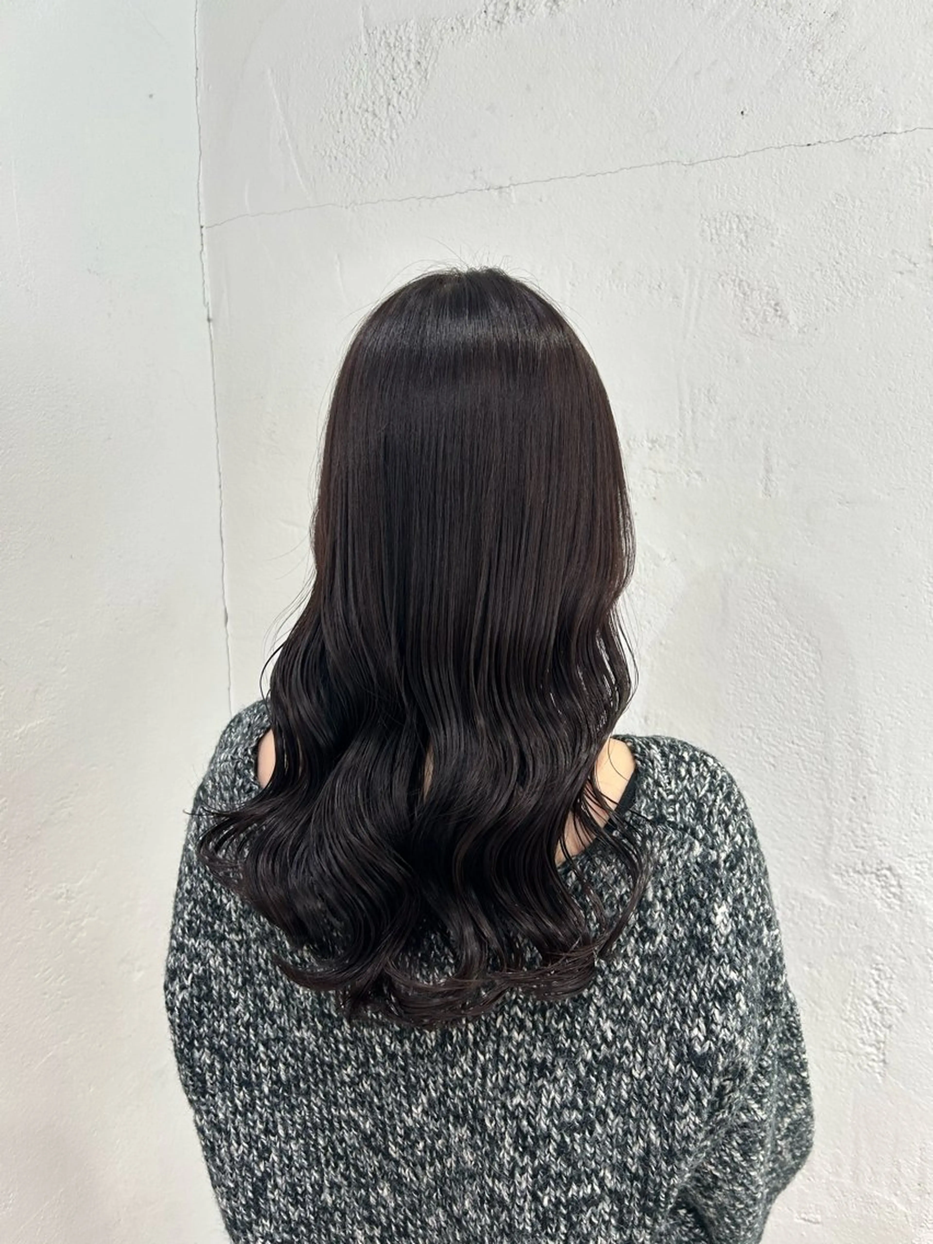 ロング カラー ディープラベンダー ラベンダーカラー ヘアカラー ♛︎ きっか ♛︎ ヘアアレンジ🩵のヘアスタイル