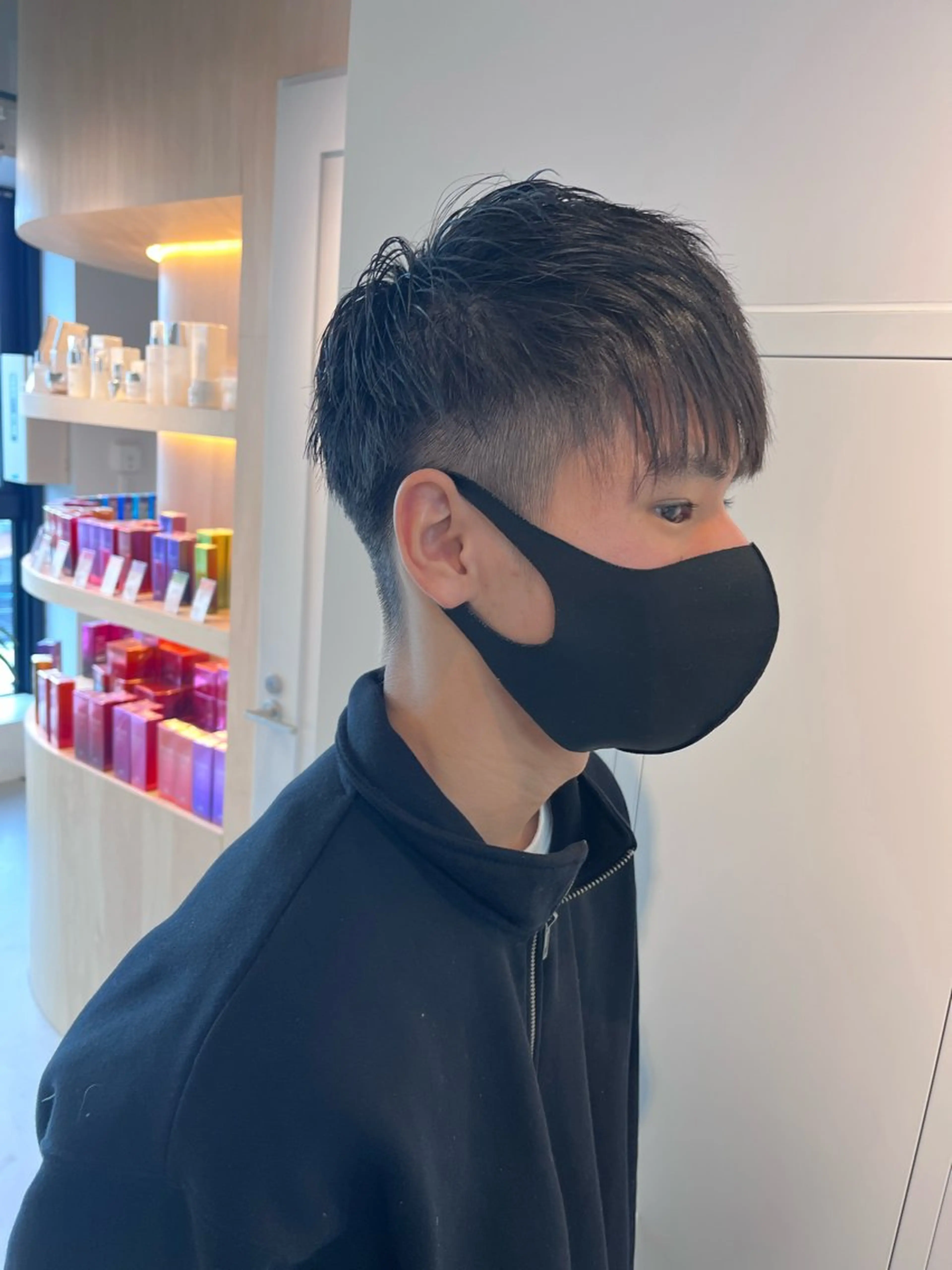 メンズ 刈り上げ カット 恒松 大毅のヘアスタイル