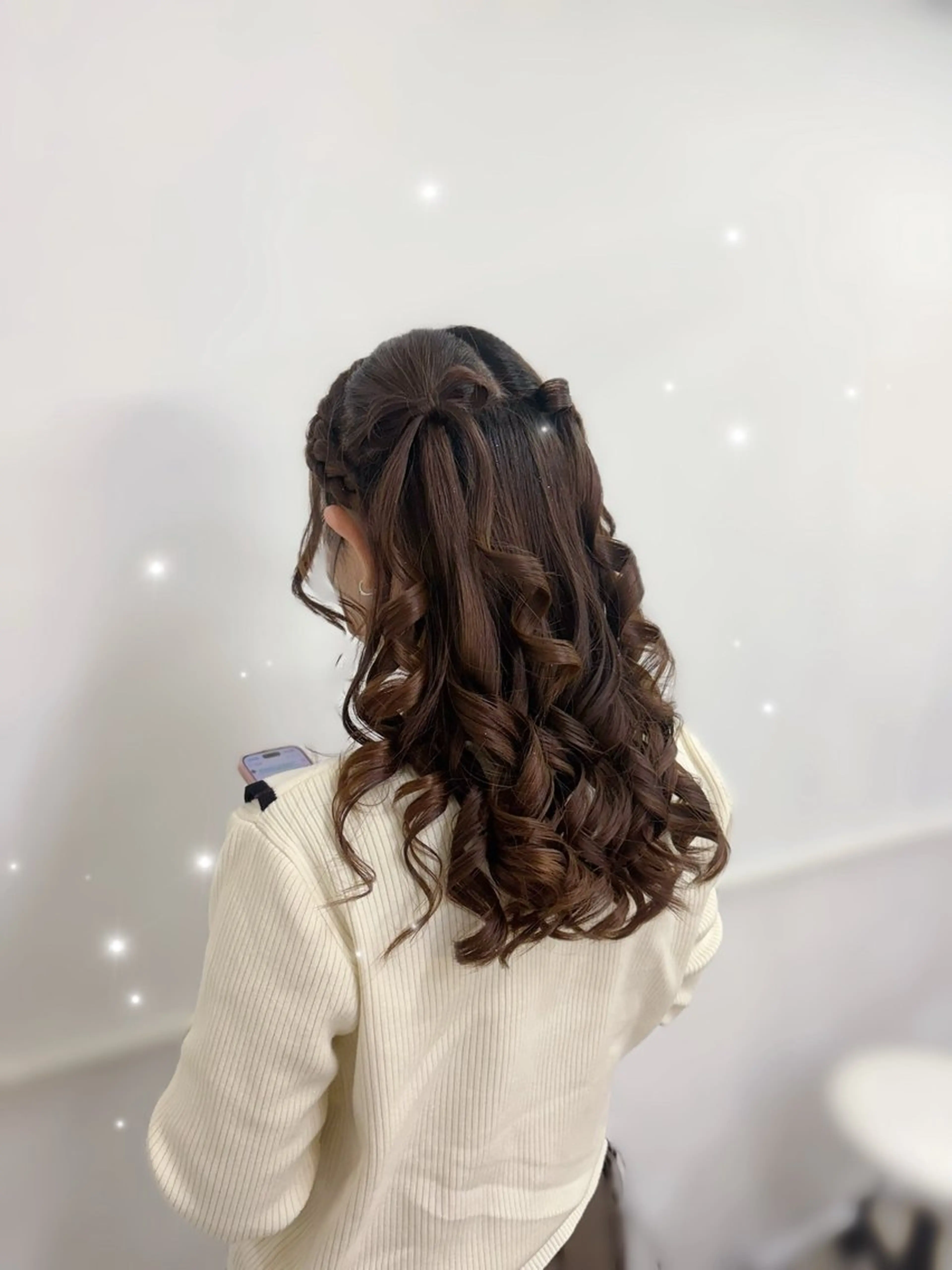 ロング ヘアセット さくら 🌸エクステのヘアスタイル