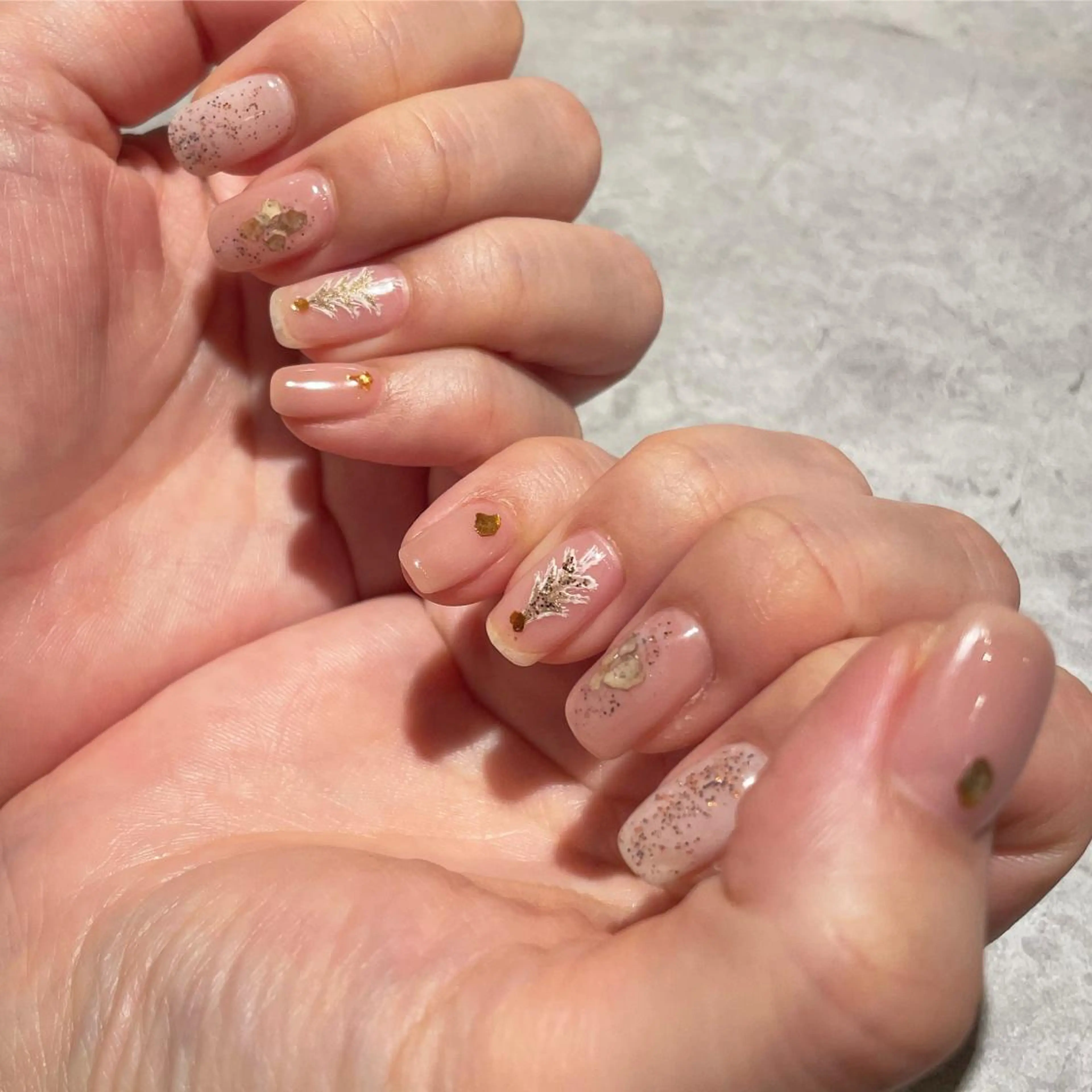 ネイル ハンドネイル 下北沢ネイリスト RIKAのネイルデザイン