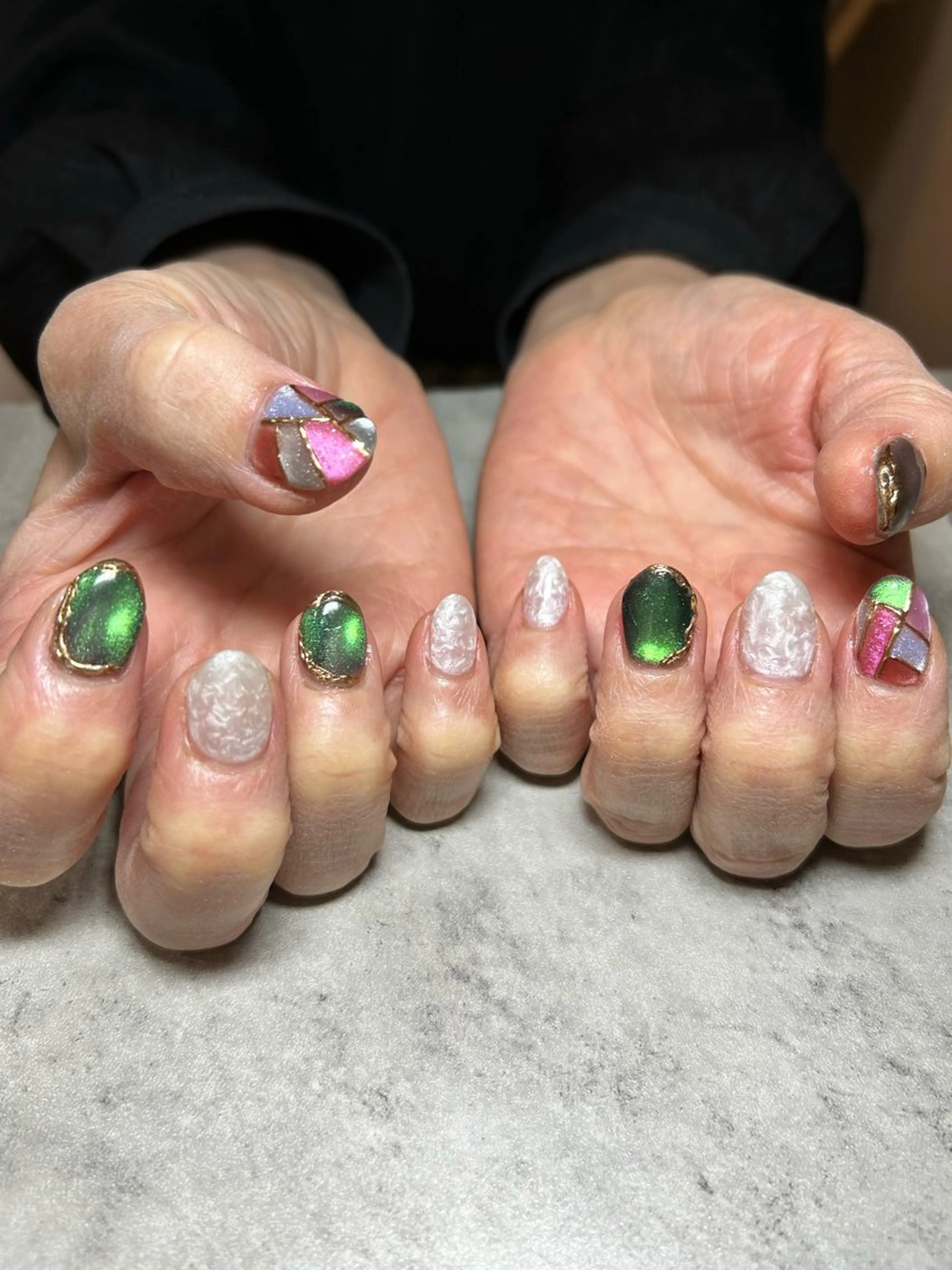 ネイル ハンドネイル jumelle maiのネイルデザイン
