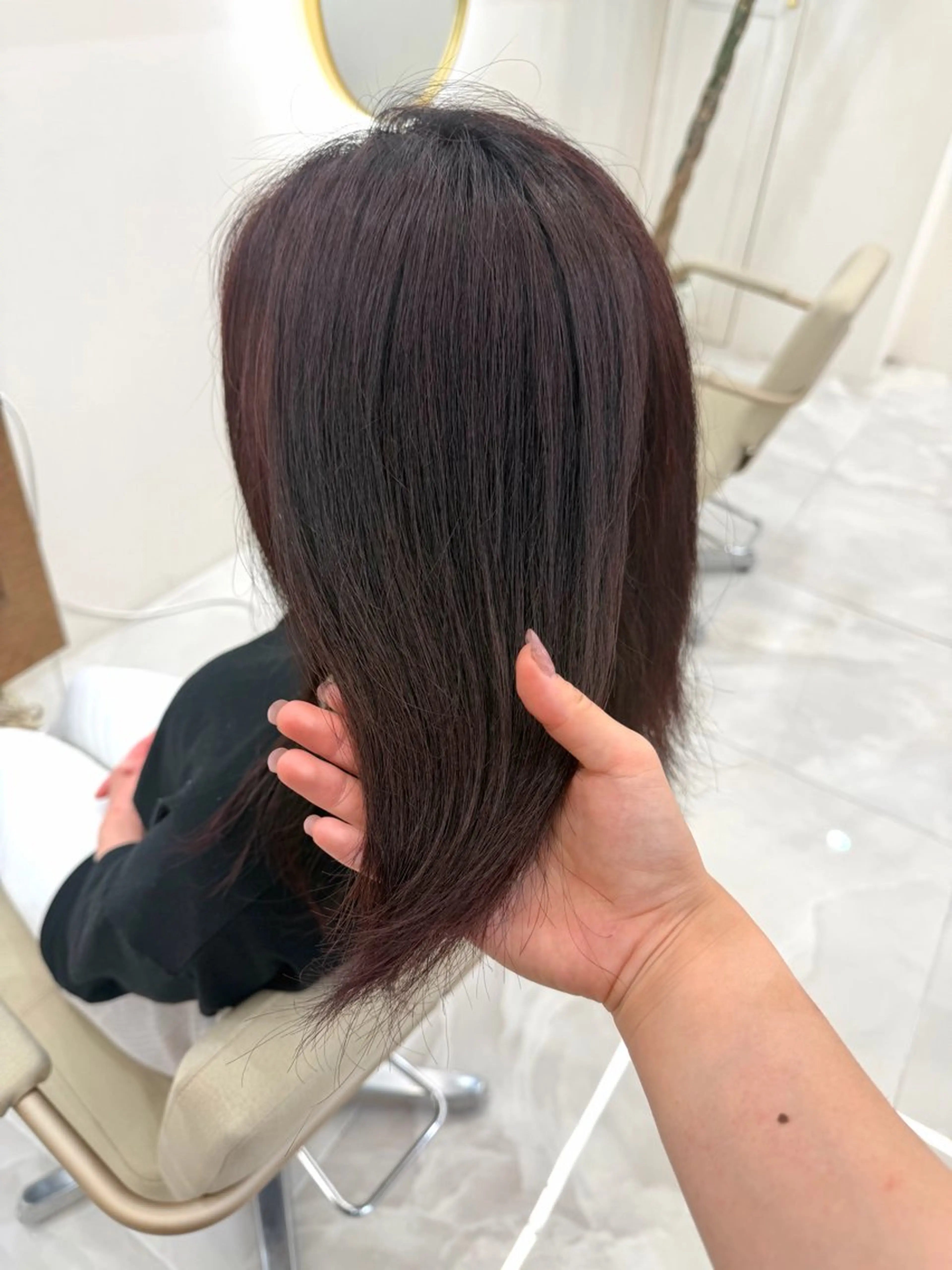 カラー 艶透明感カラー neo⭐︎のヘアスタイル