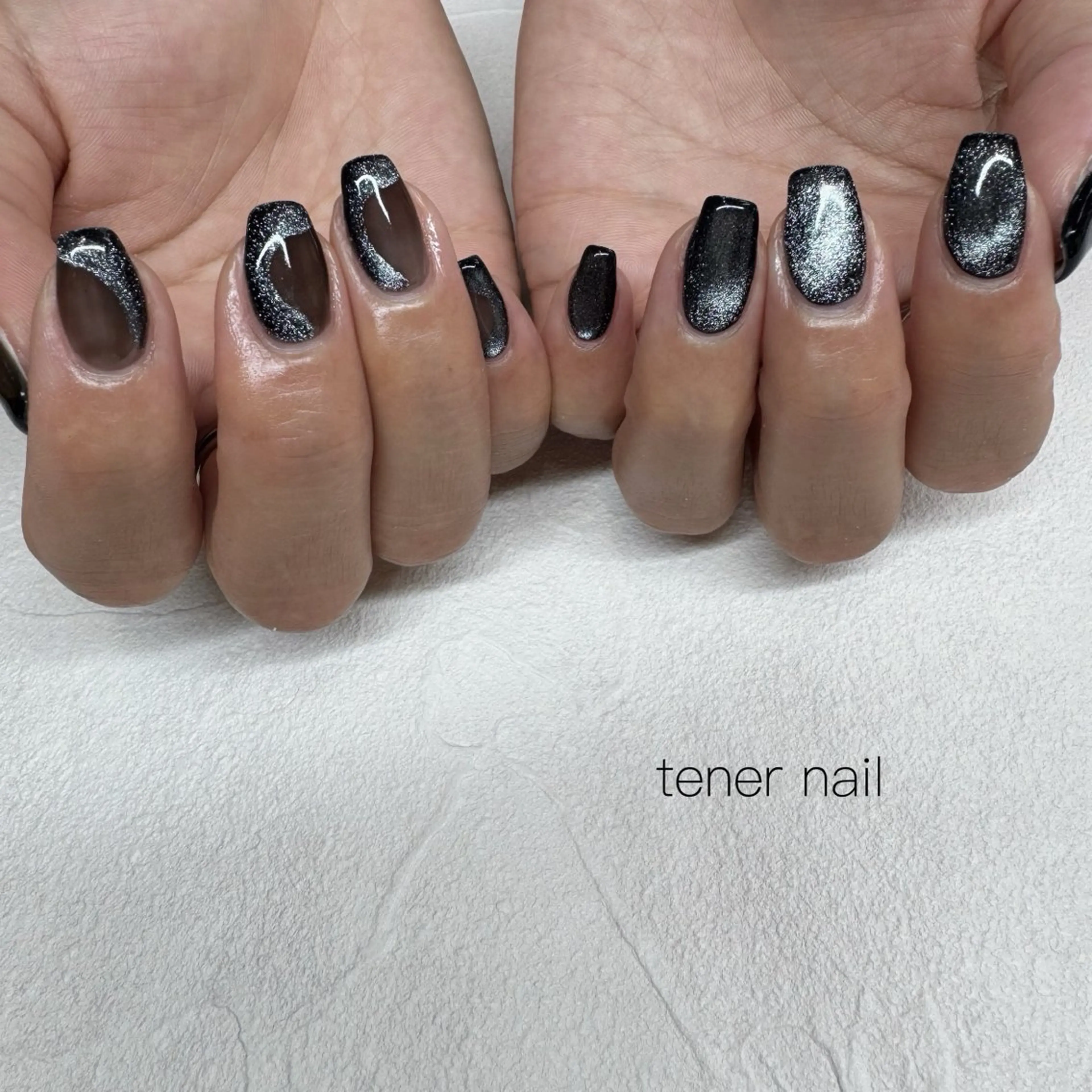ネイル マグネットネイル ハンドネイル テネルネイル tener nailのネイルデザイン
