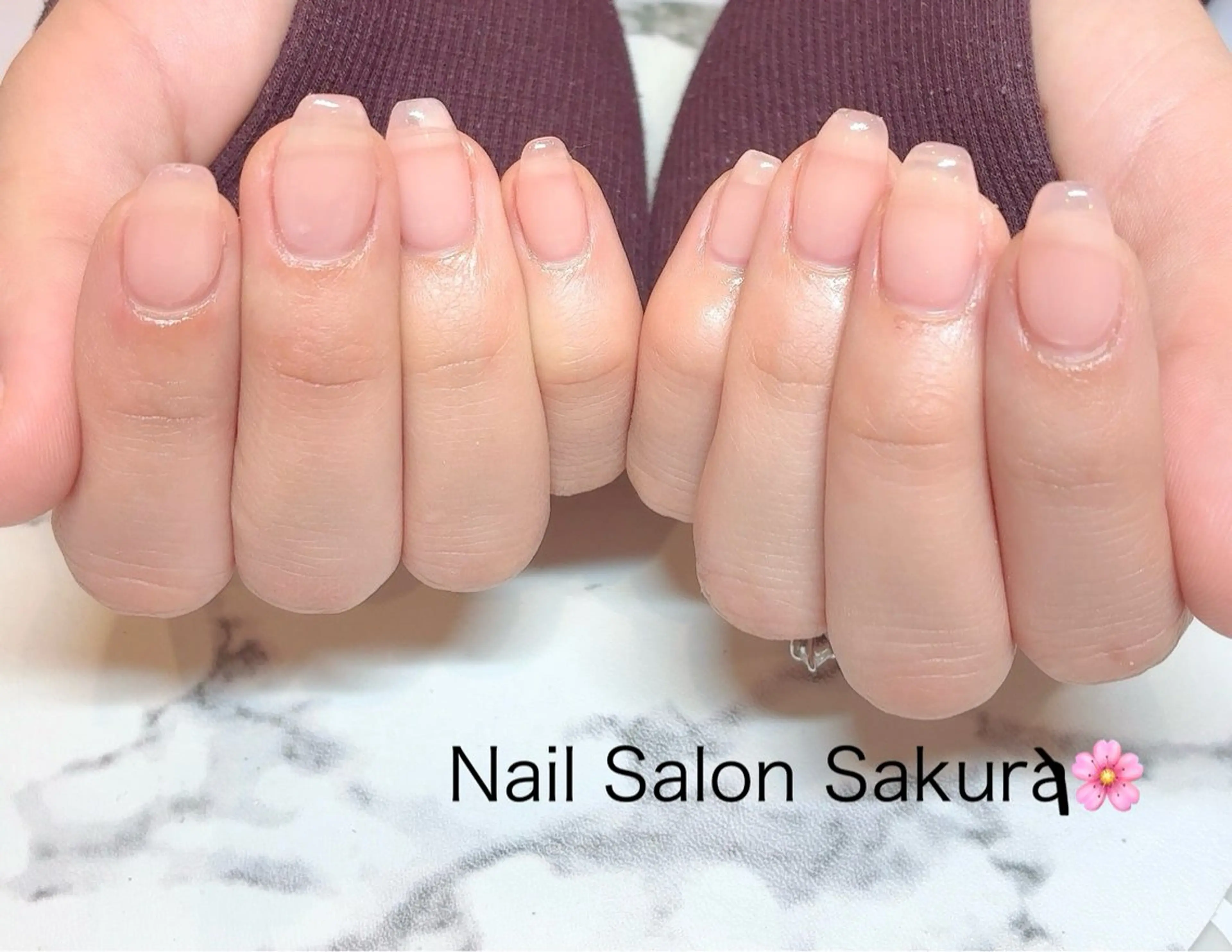 ネイル ワンカラーネイル シンプルネイル Nail Salon Sakuraのネイルデザイン