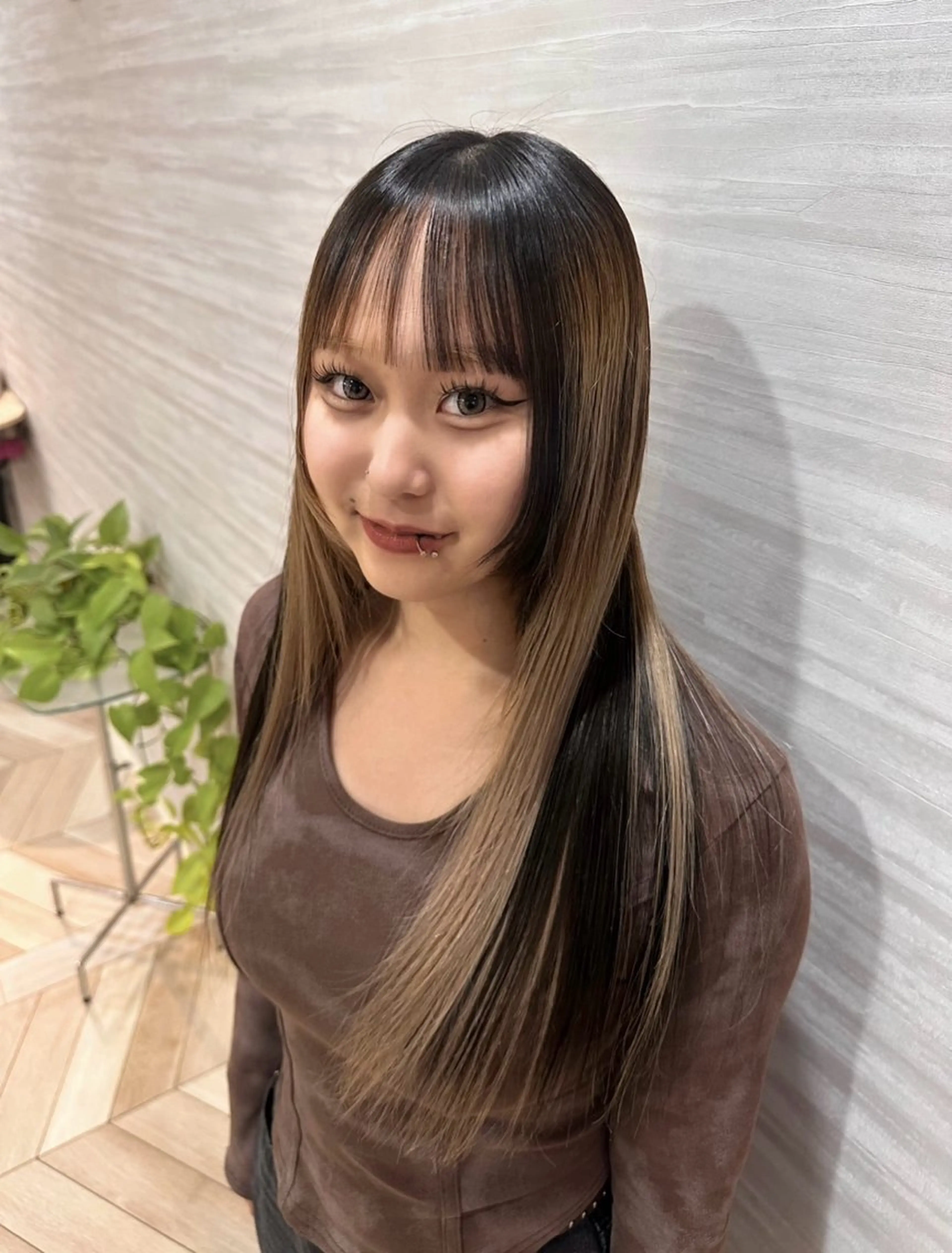 カラー ✂︎ mina✂︎のヘアスタイル