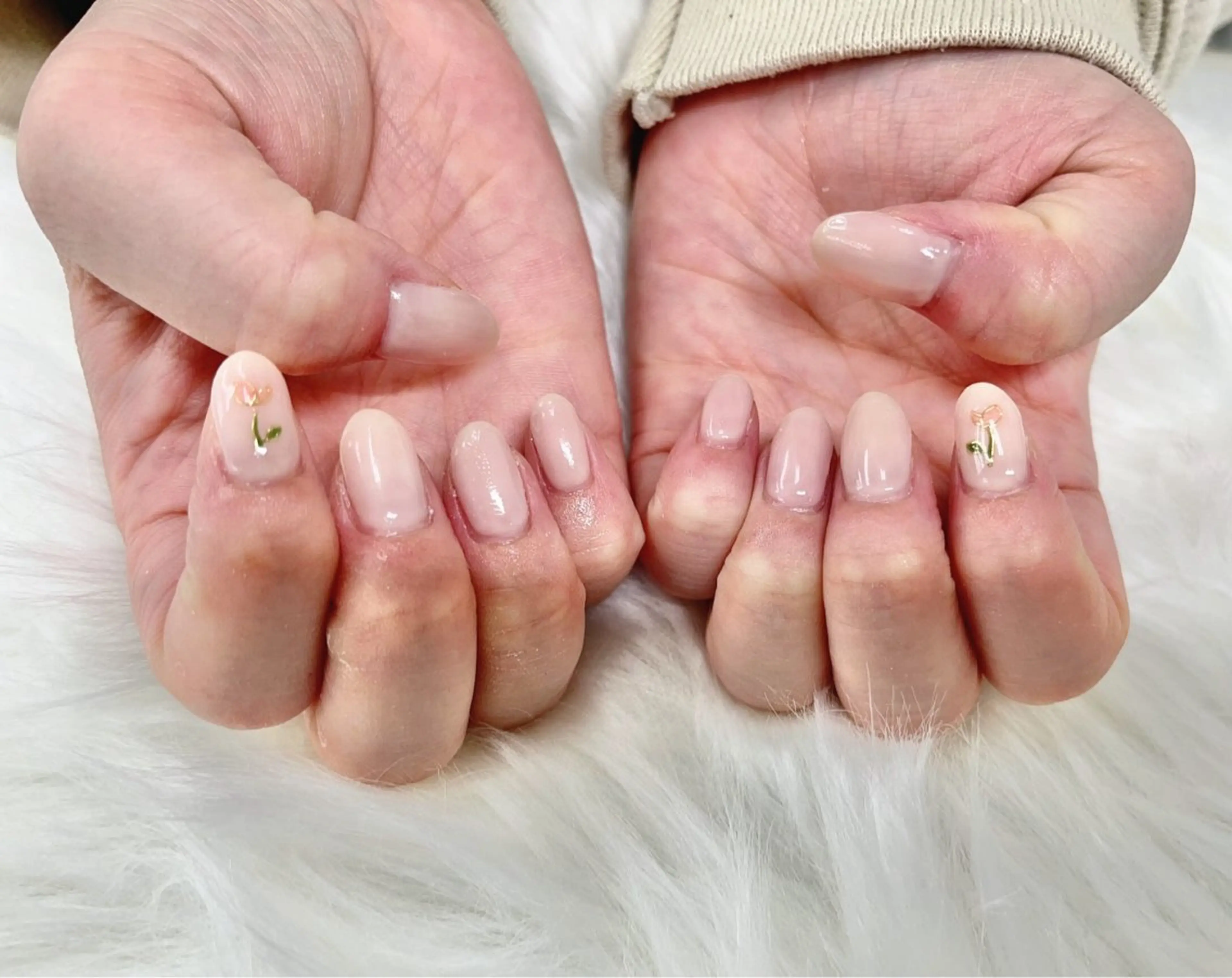 【❗️ミニモ学割❗️】オフなしワンポイントアートコース/赤羽/パラジェル変更可✨の写真