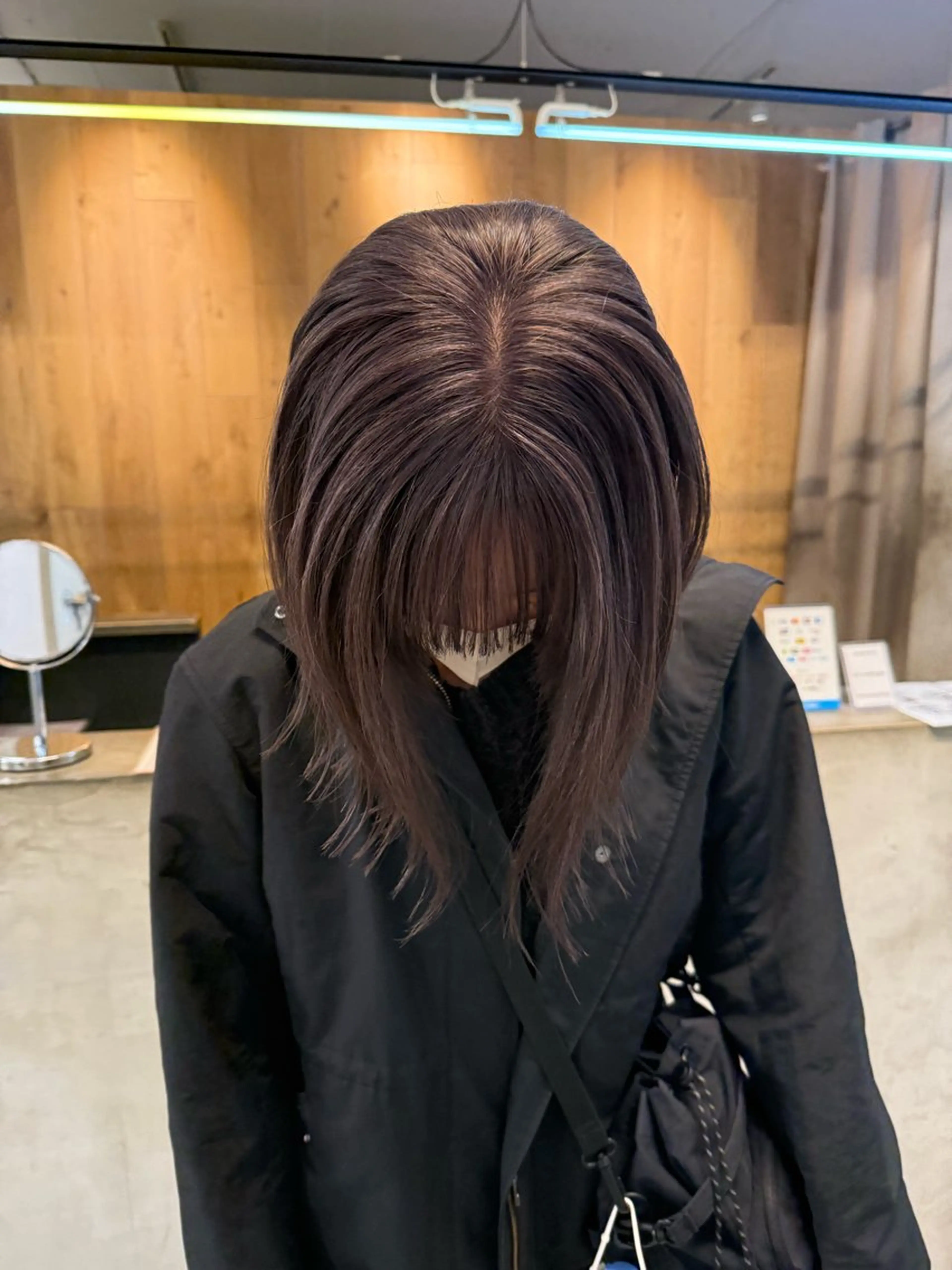 ショート カラー ミルクティー× グレージュMOMOのヘアスタイル