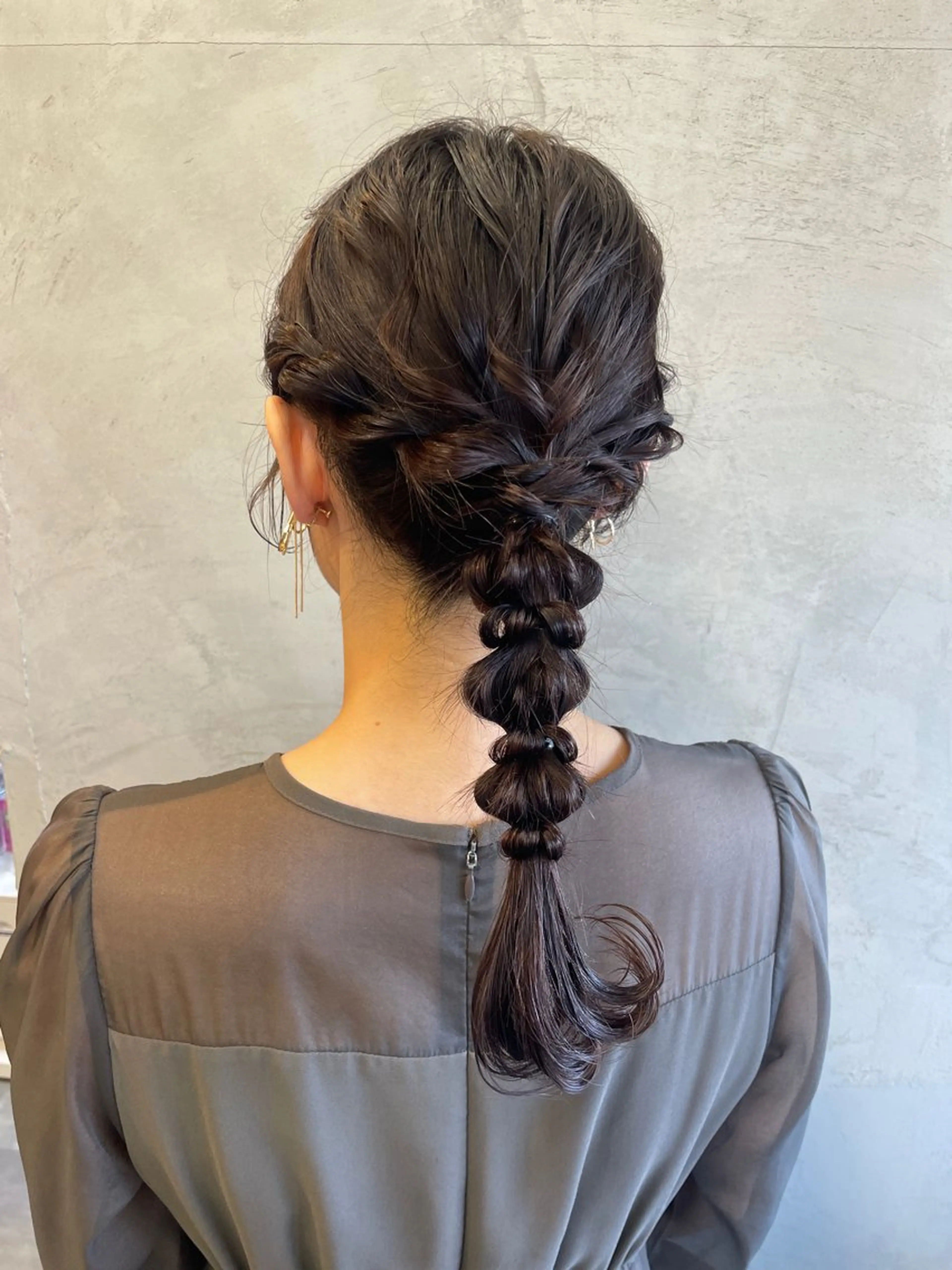 ヘアアレンジ ヘアセット 博多ブリーチ /Ririkaのヘアスタイル