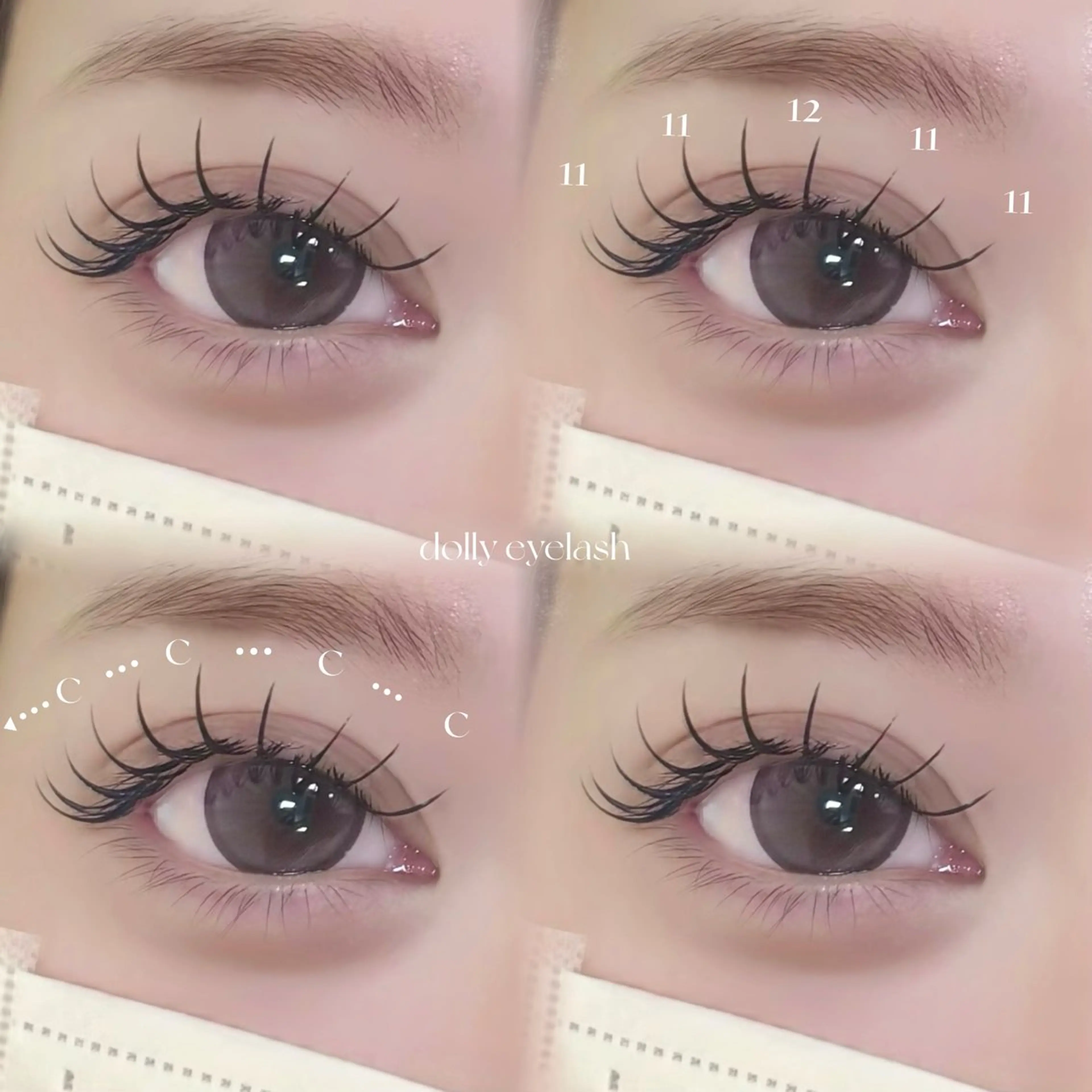 マツエク・マツパ eye＋nano所属・韓国風束感まつ毛🩵 Nozomiの眉毛・アイブロウイメージ