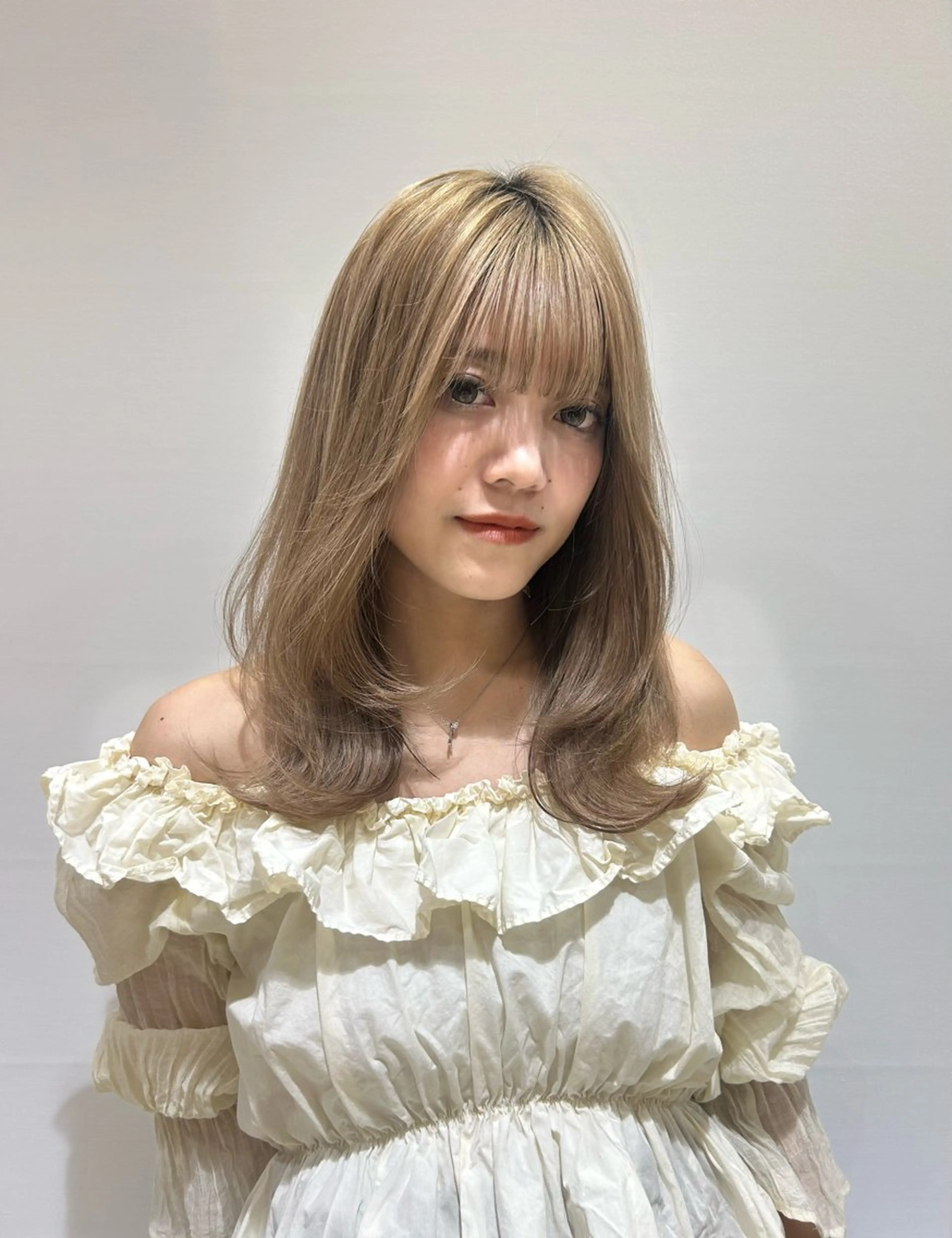 ⋆⸜ ⸜ 🩷 人気No.1️⃣ 🩷 ⸝‍ ⸝‍⋆ 【カット】 ＋ 【ケアカラー】 ＋ 【1stepトリートメント】の写真