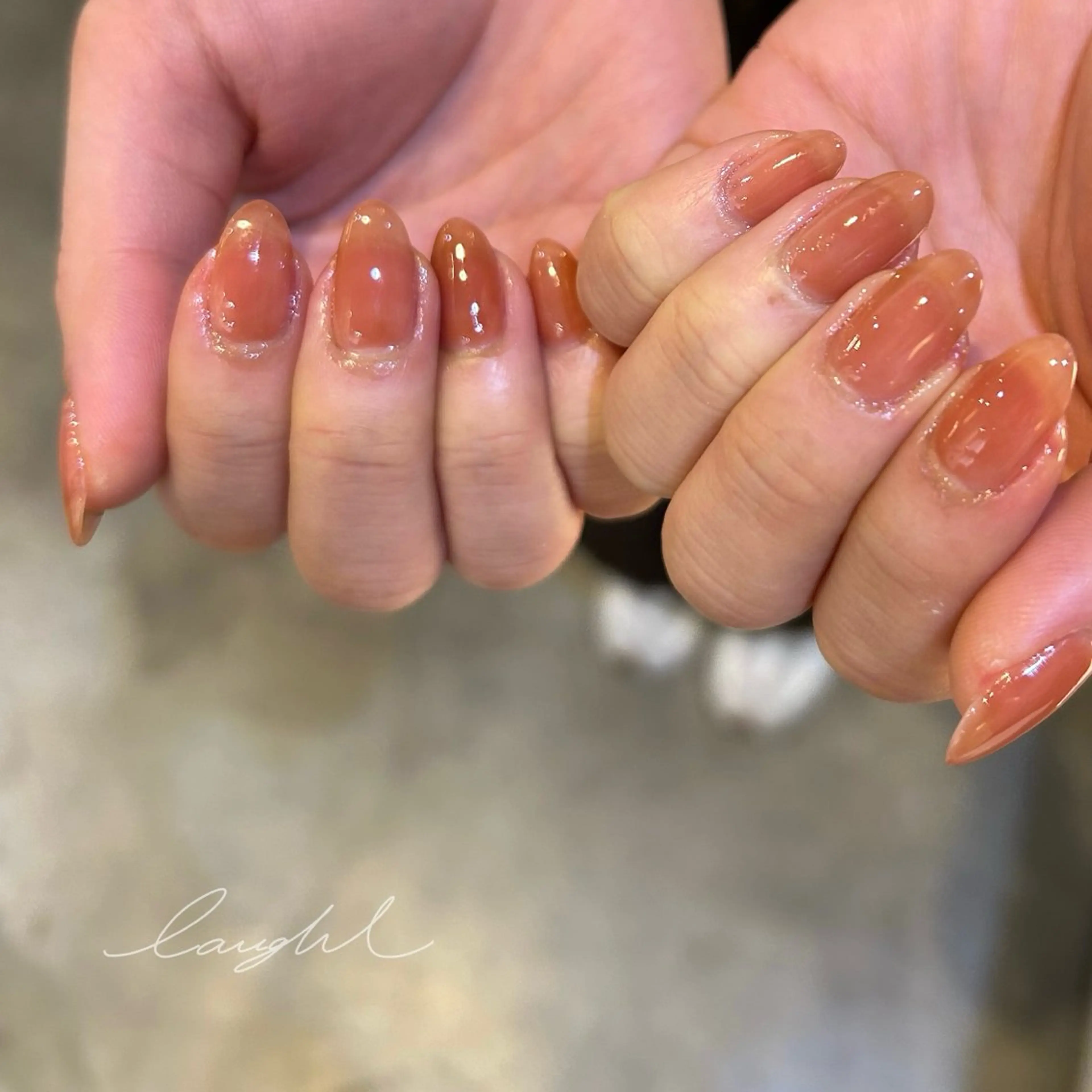 ネイル ワンカラーネイル Ezura Yumi シンプルネイルのネイルデザイン