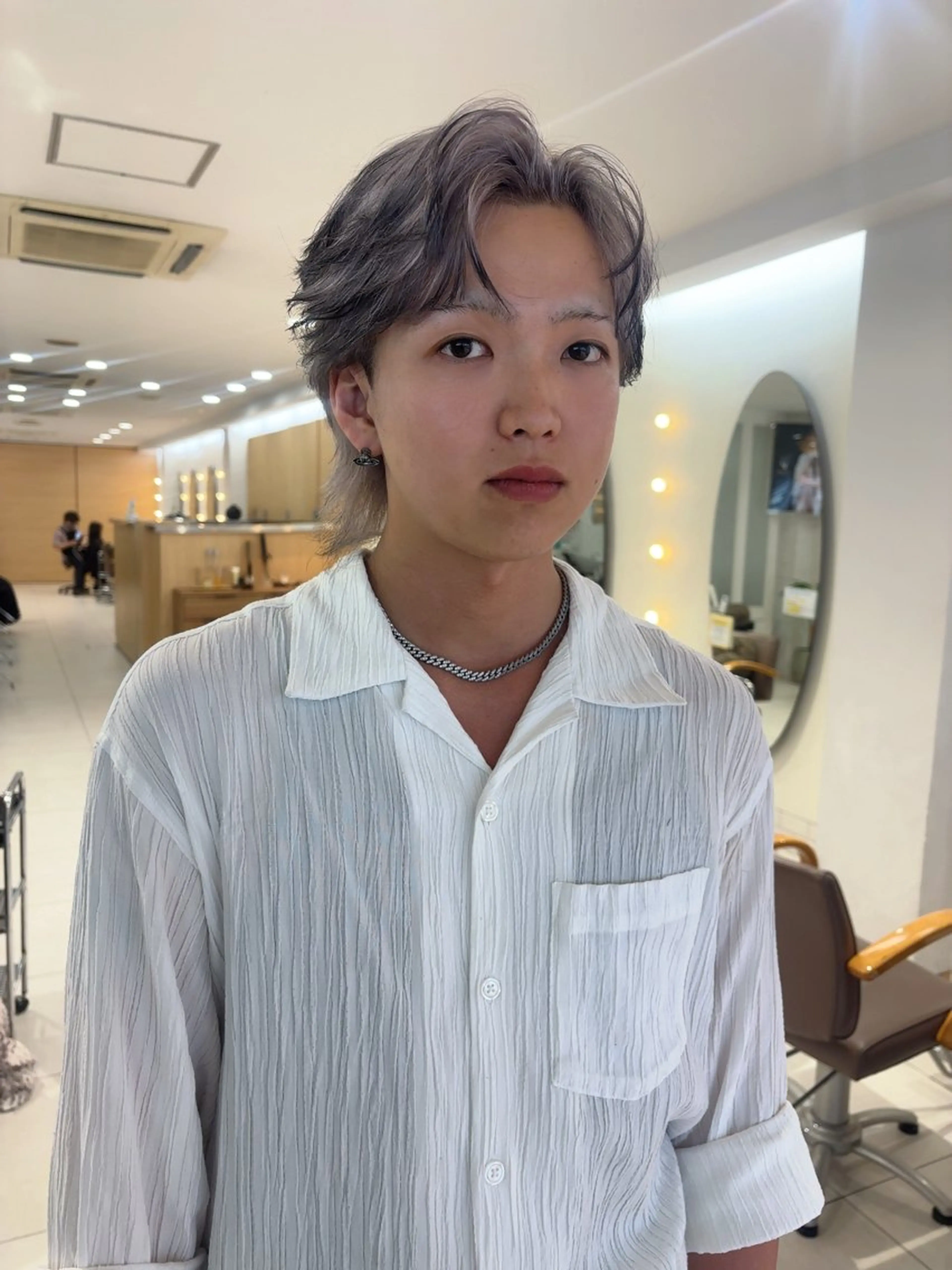 カラー メンズ 💈メンズパーマ カラー💈momoのヘアスタイル