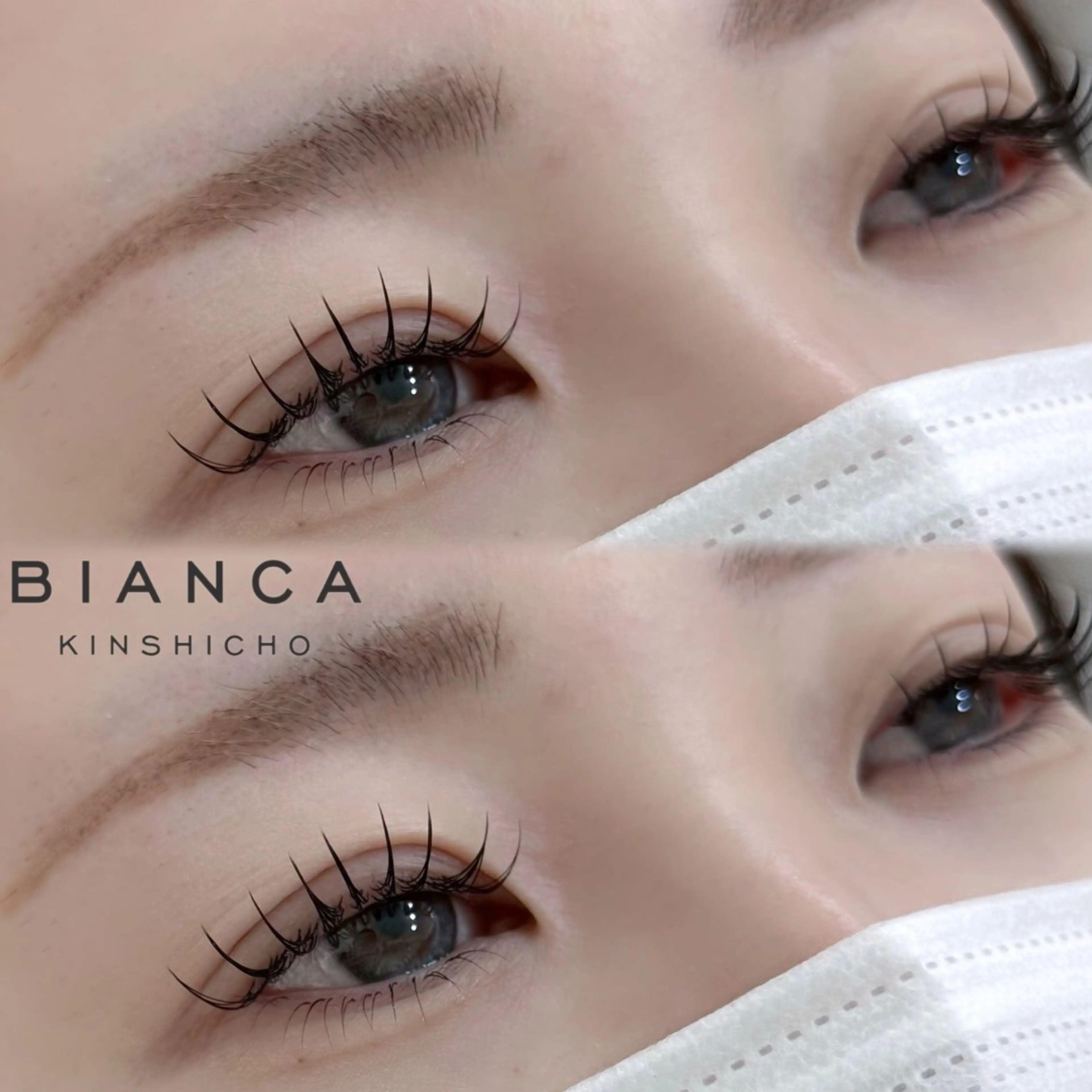 マツエク・マツパ フラットラッシュ マツエク Bianca 🍒錦糸町のマツエク・マツパデザイン