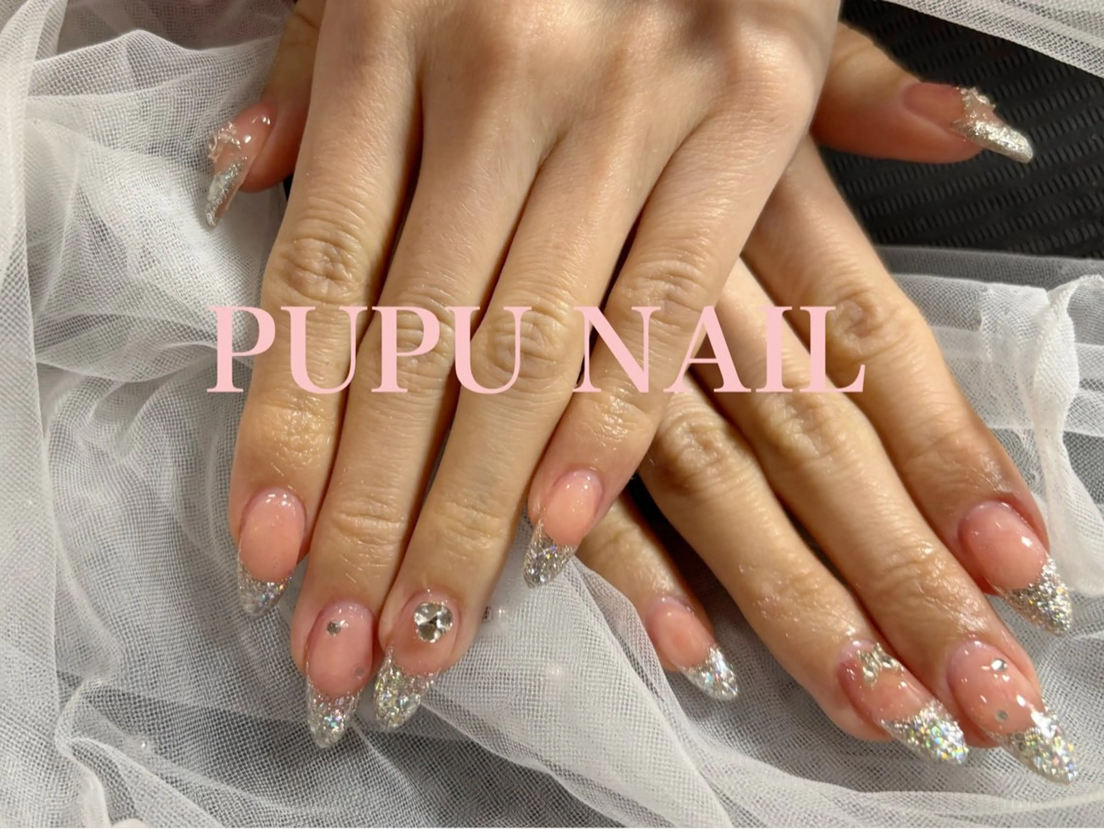 セミロング ハンドネイル kido chieのネイルデザイン