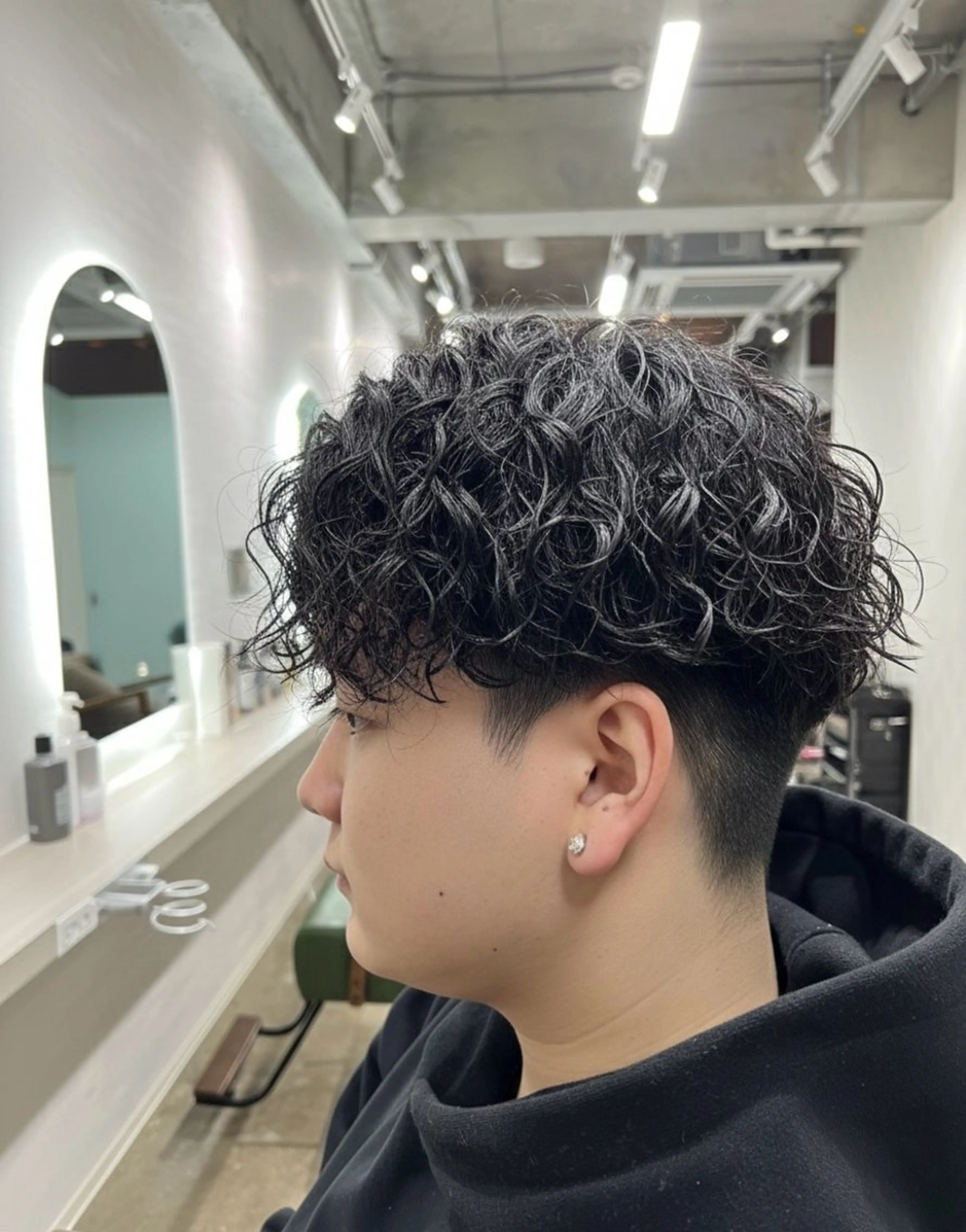 ショート パーマ メンズ メンズパーマ ツイストスパイラルパーマ スパイラルパーマ 💈メンズ特化/横浜 /菊地優翔💈のヘアスタイル