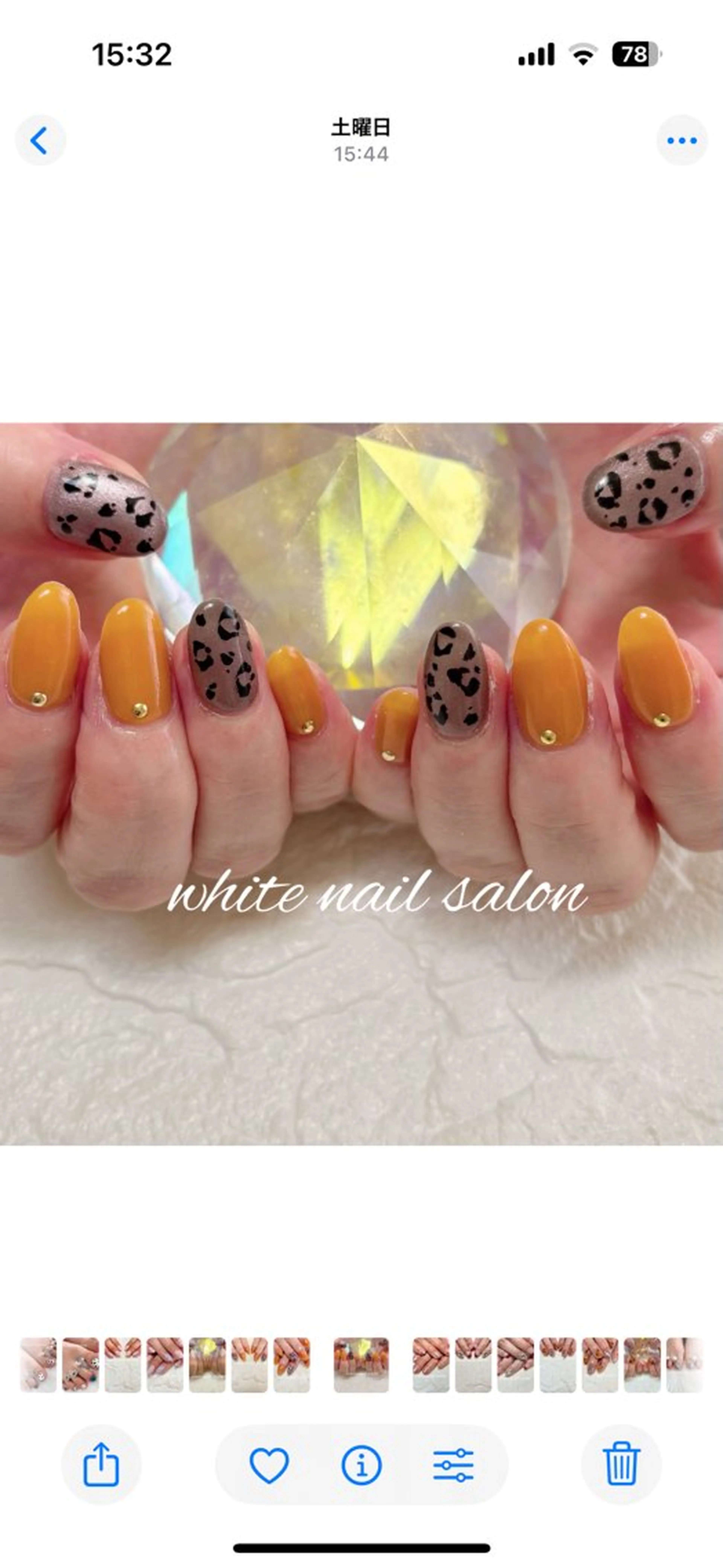 ネイル フットネイル ハンドネイル white nail salonのネイルデザイン