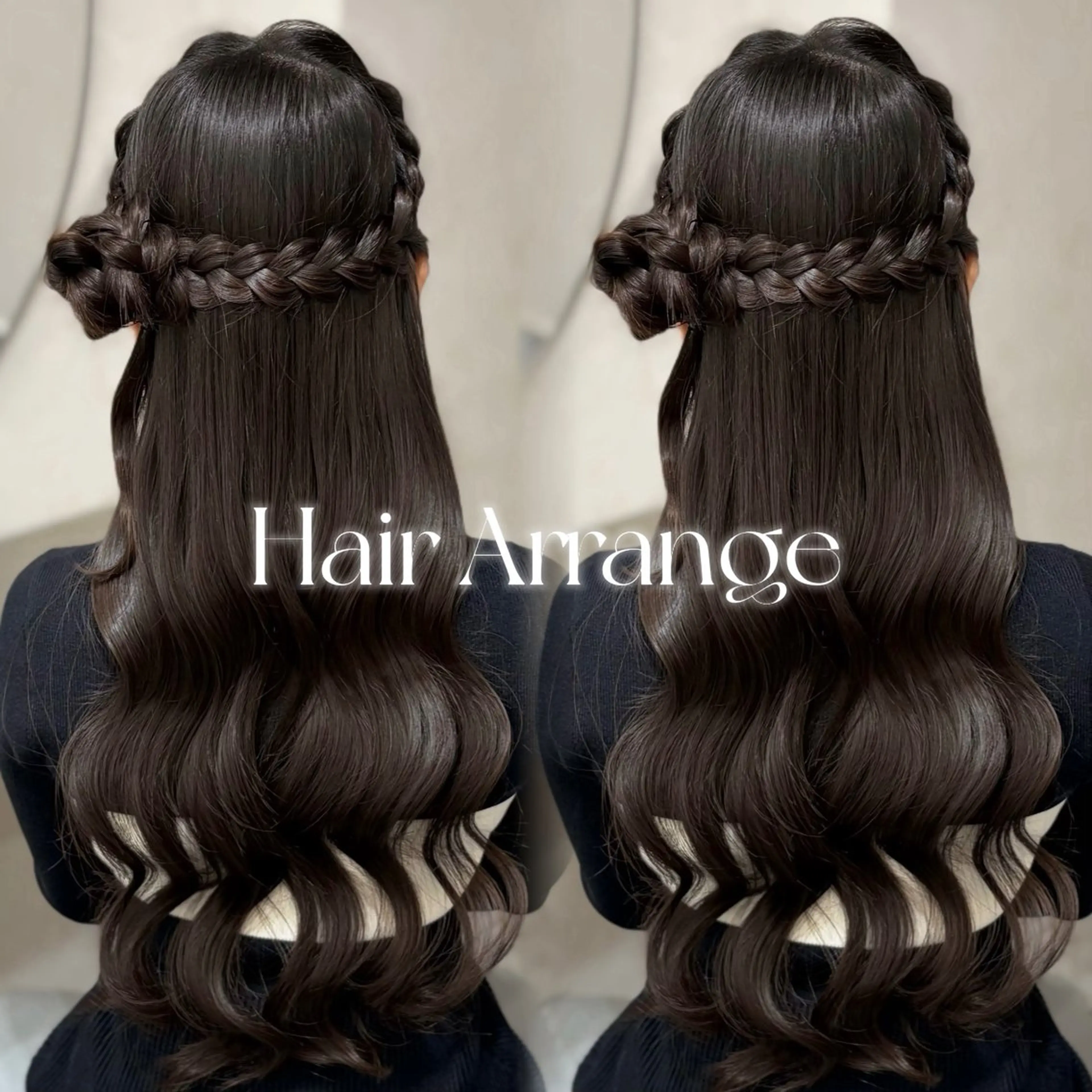 ロング ヘアアレンジ yurina🩰新宿 艶カラー・アレンジのヘアスタイル