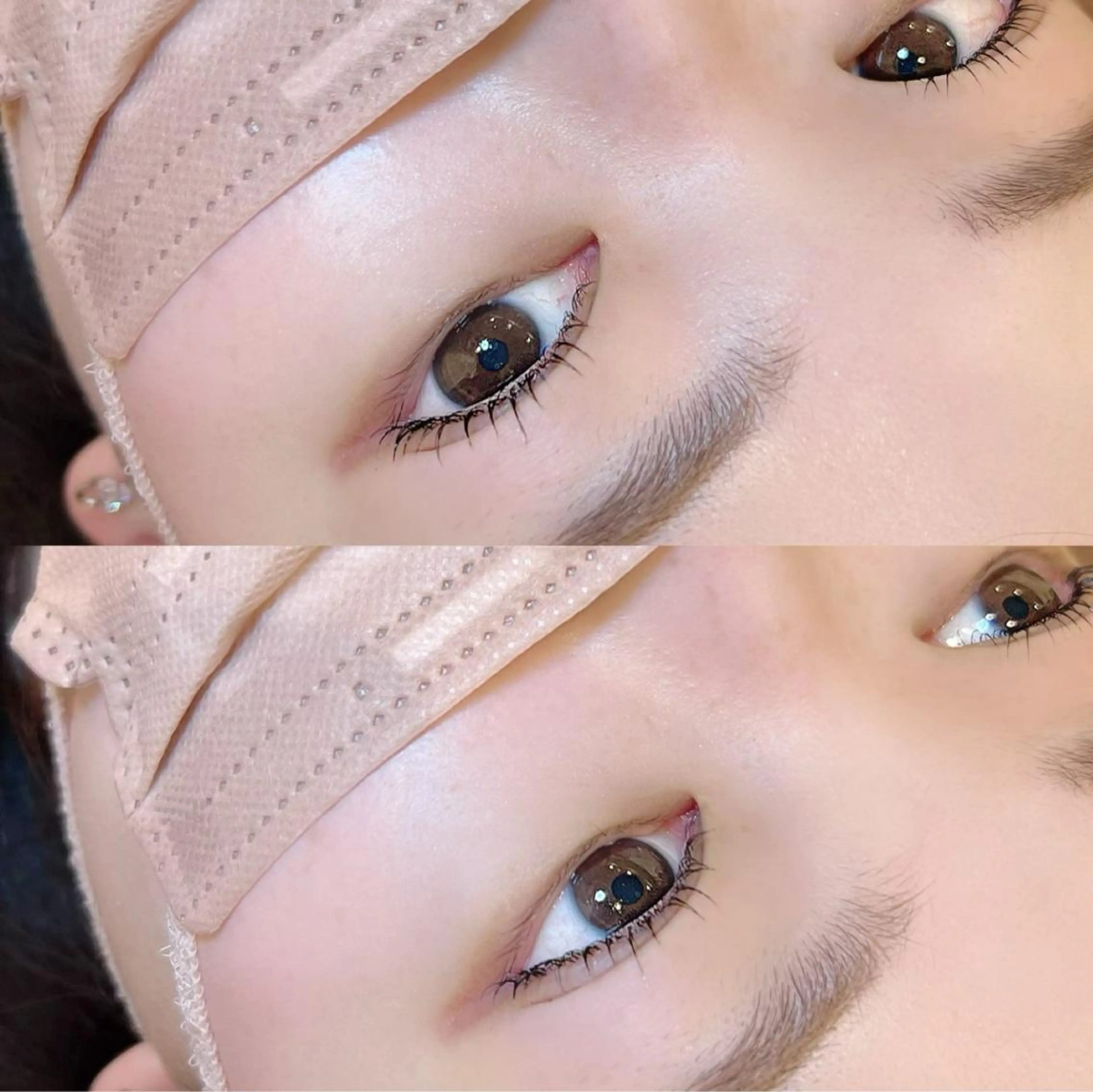 まつげパーマ＋眉カット✂️💙ビューラーいらずのまつげに😘 アピールポイントの記載事項を確認ください⚠️の写真