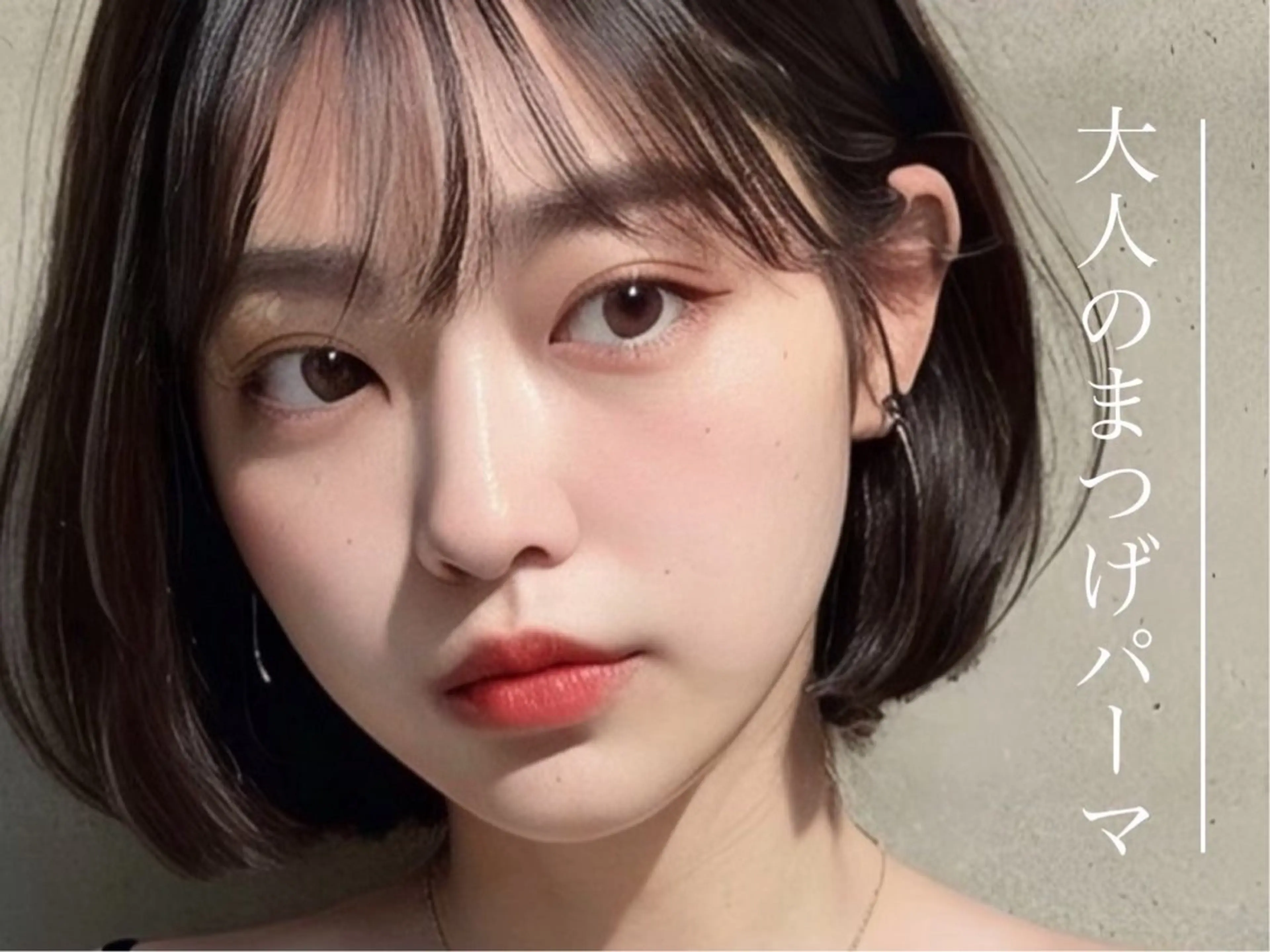 マツエク・マツパ 束感まつ毛 フラットラッシュ 韓国風マツエク ナチュラル パリジェンヌラッシュリフト 鷲東 海里のその他イメージ