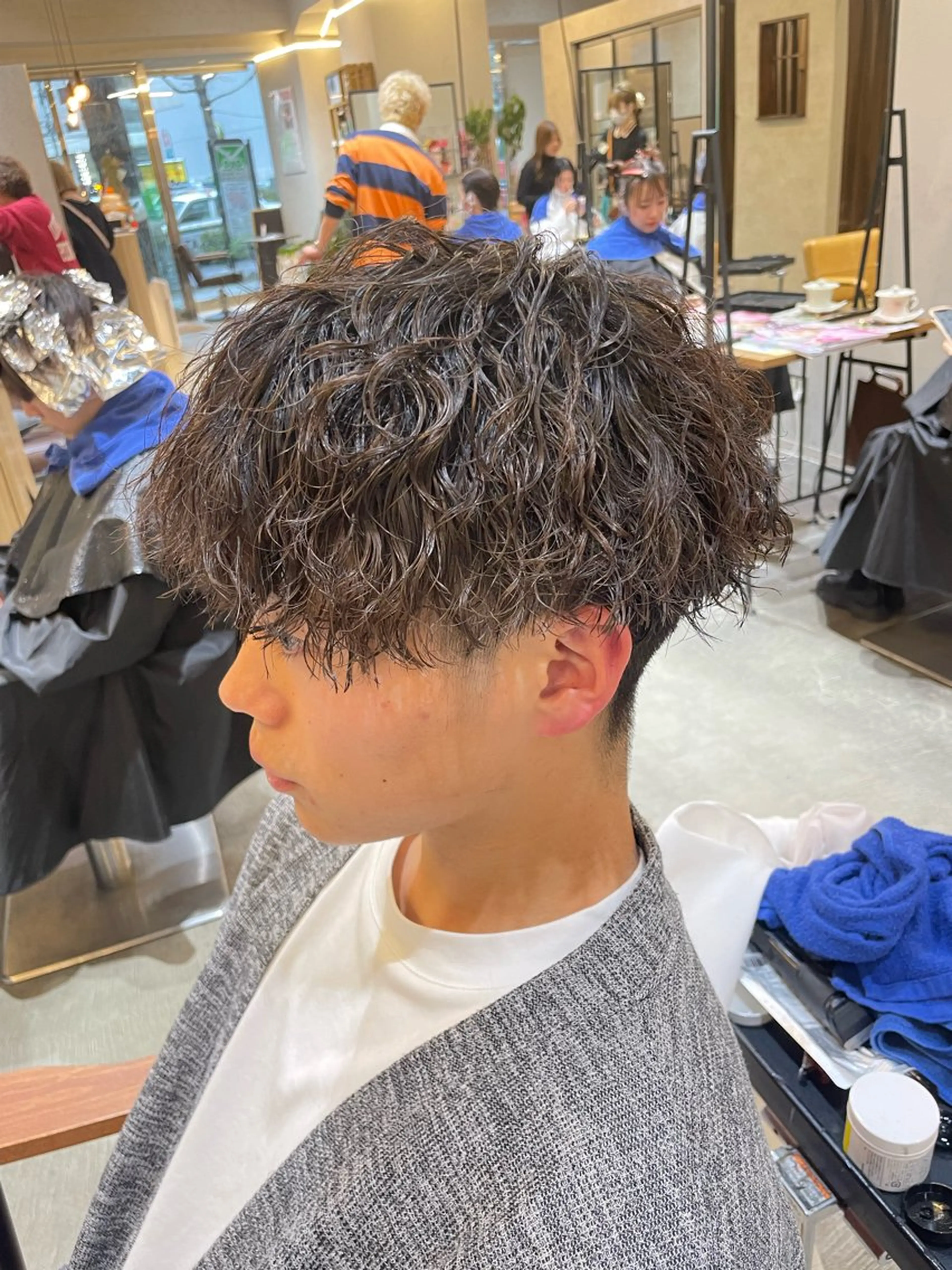 ショート カット パーマ ♦️モテ髪創作者 SUGA♦️のヘアスタイル