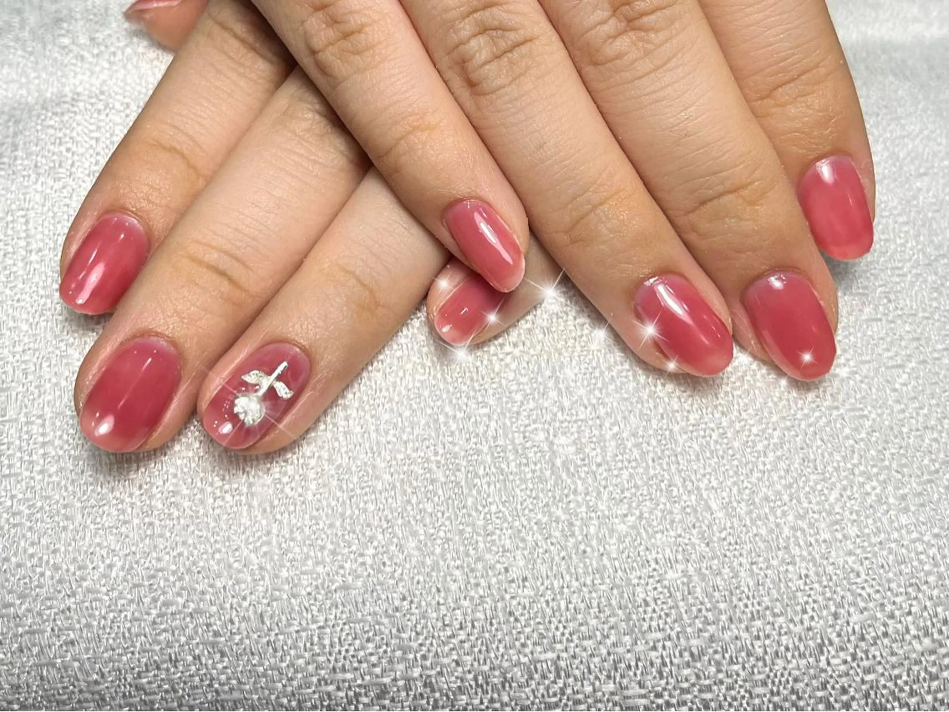 ネイル ワンカラーネイル シンプルネイル ToliyDeliy Nail Salonのネイルデザイン